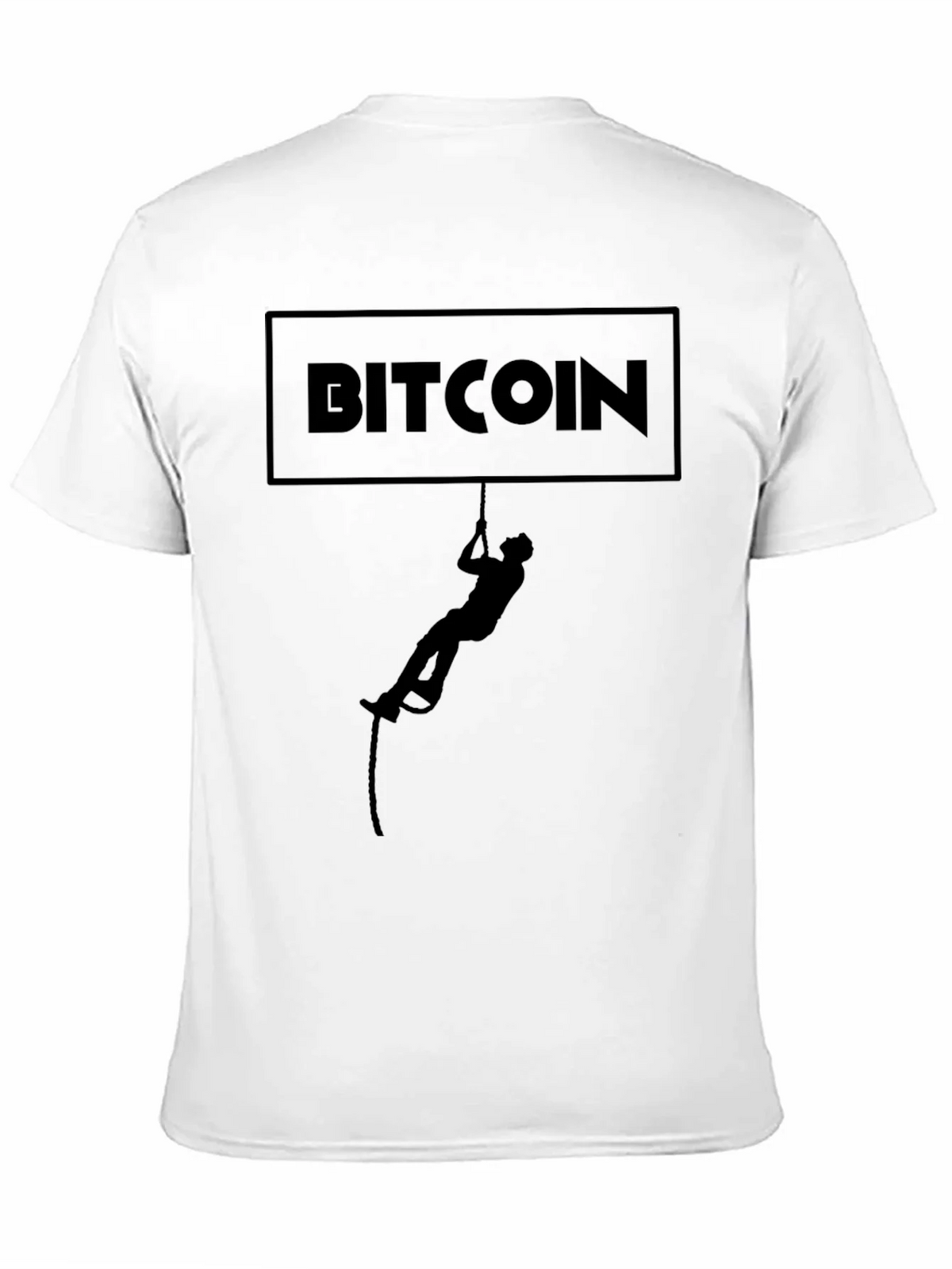 Bitcoin Climber Graphic T-Shirt - Crypto Enthusiast Tee product image 10