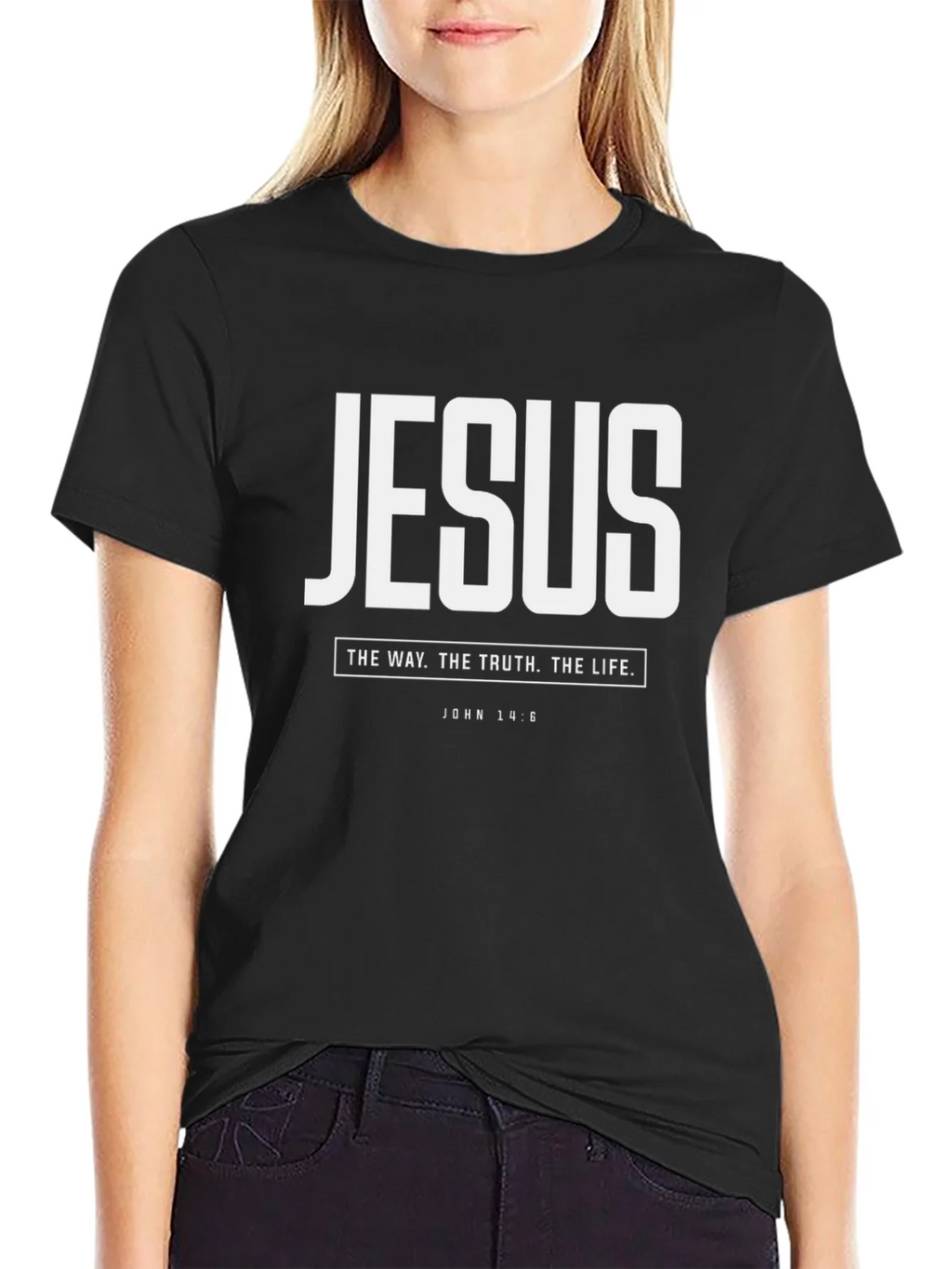 Jesus - The Way Truth Life T-Shirt product image 2
