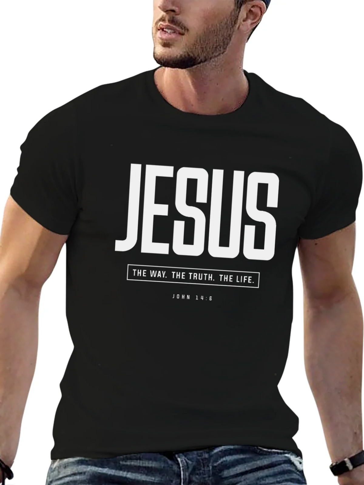Jesus - The Way Truth Life T-Shirt product image 6