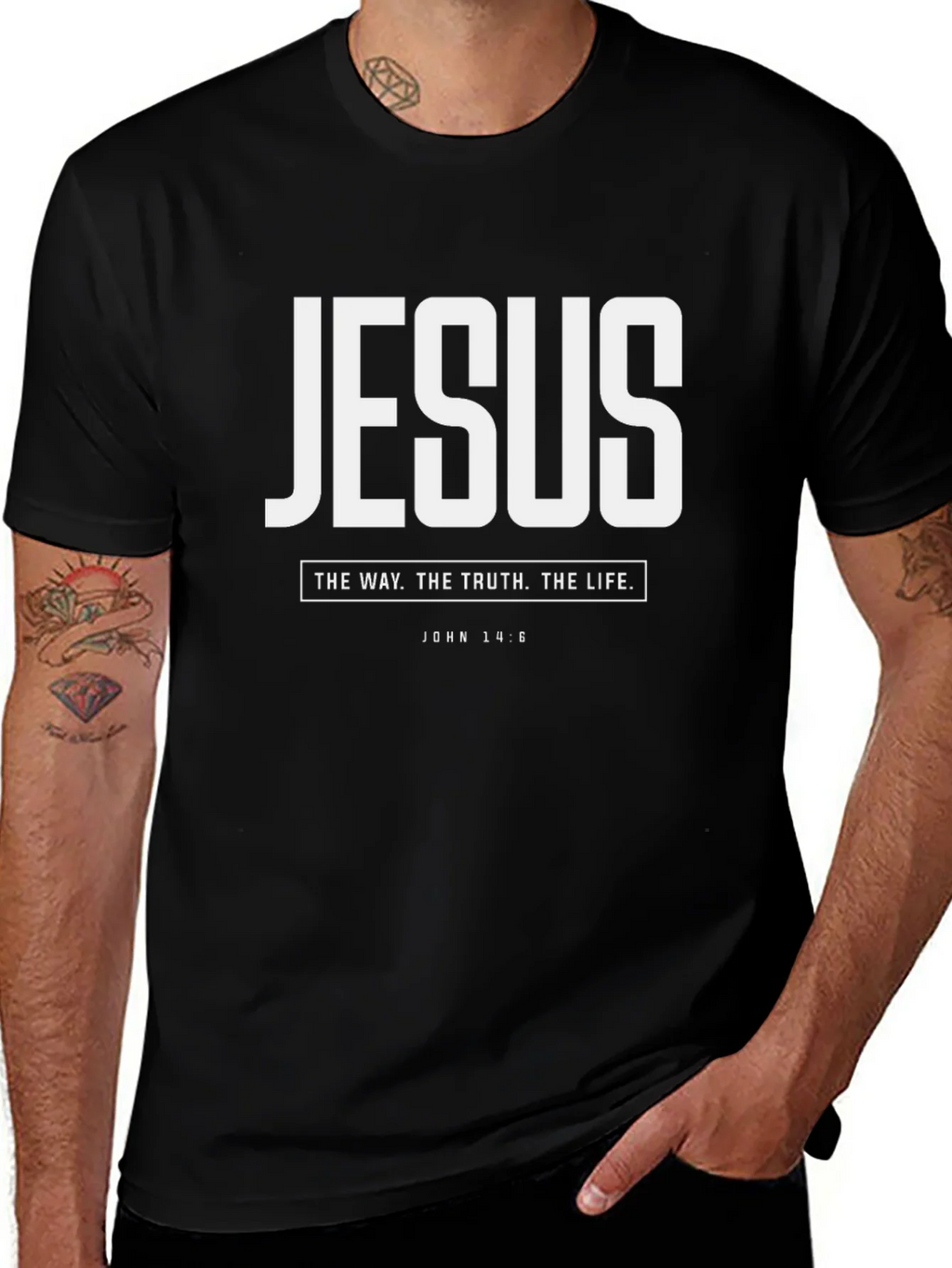 Jesus - The Way Truth Life T-Shirt product image 1