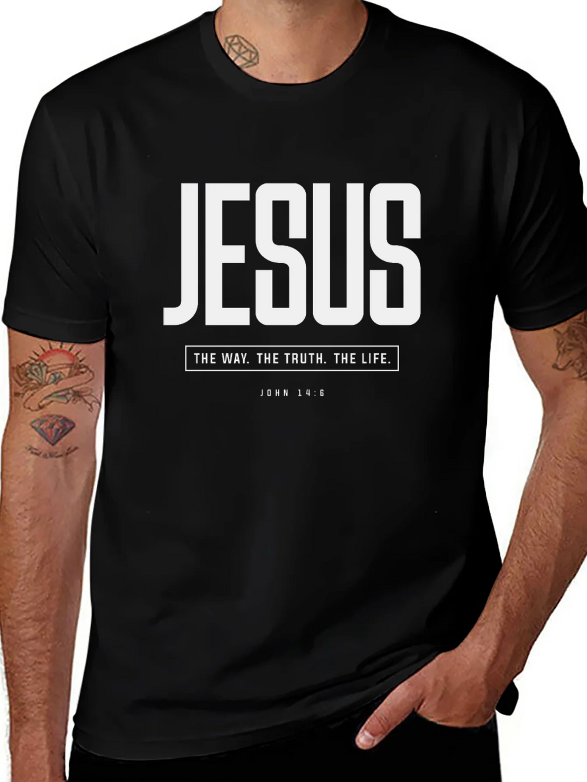 Jesus - The Way Truth Life T-Shirt product image 1