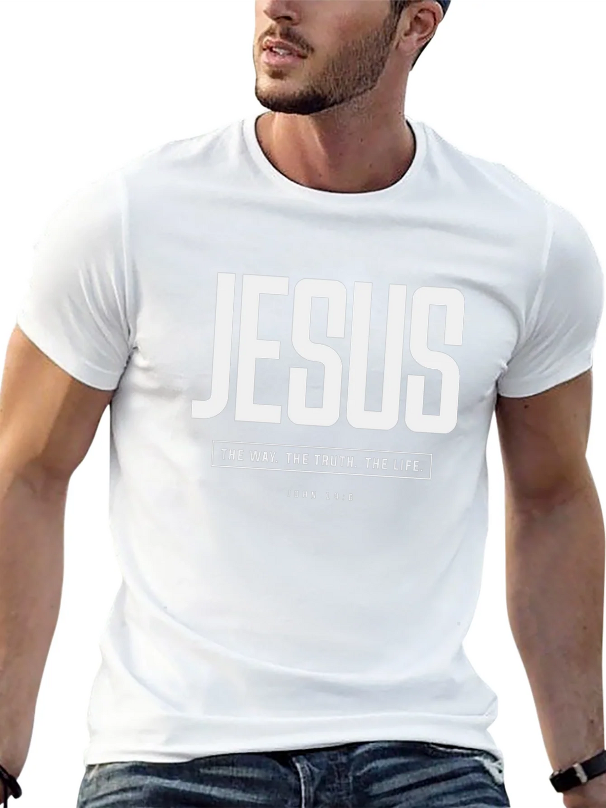 Jesus - The Way Truth Life T-Shirt product image 12