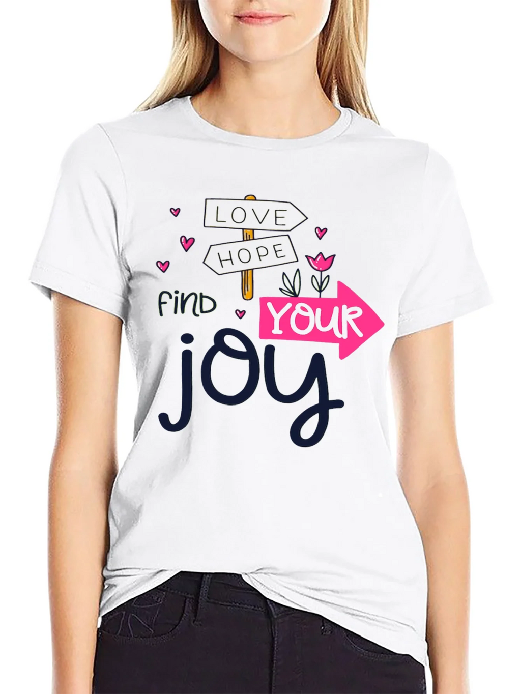 Find Your Joy Graphic T-Shirt - Black product image 8