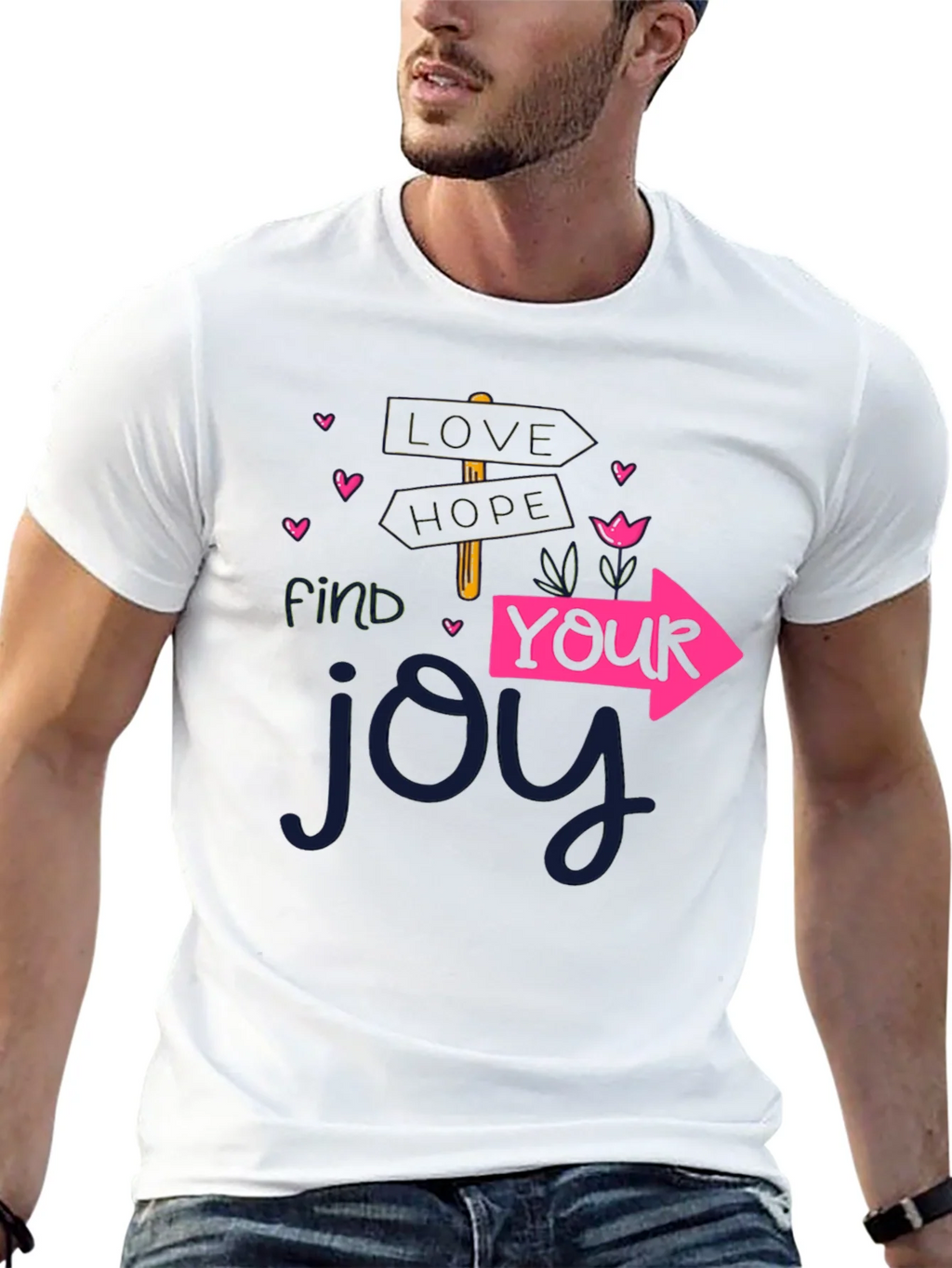 Find Your Joy Graphic T-Shirt - Black product image 12