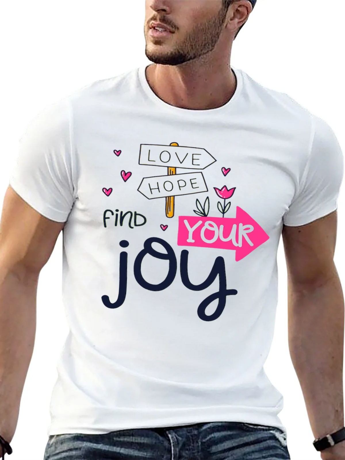 Find Your Joy Graphic T-Shirt - Black product image 12