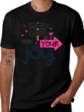 Find Your Joy Graphic T-Shirt - Black product image 1