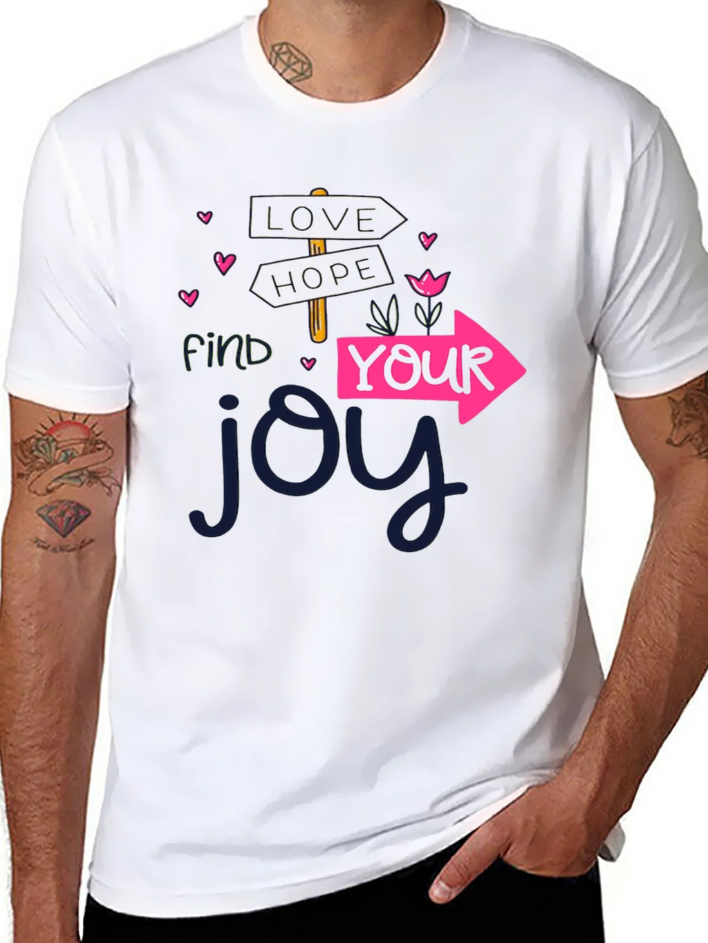 Find Your Joy Graphic T-Shirt - Black product image 7