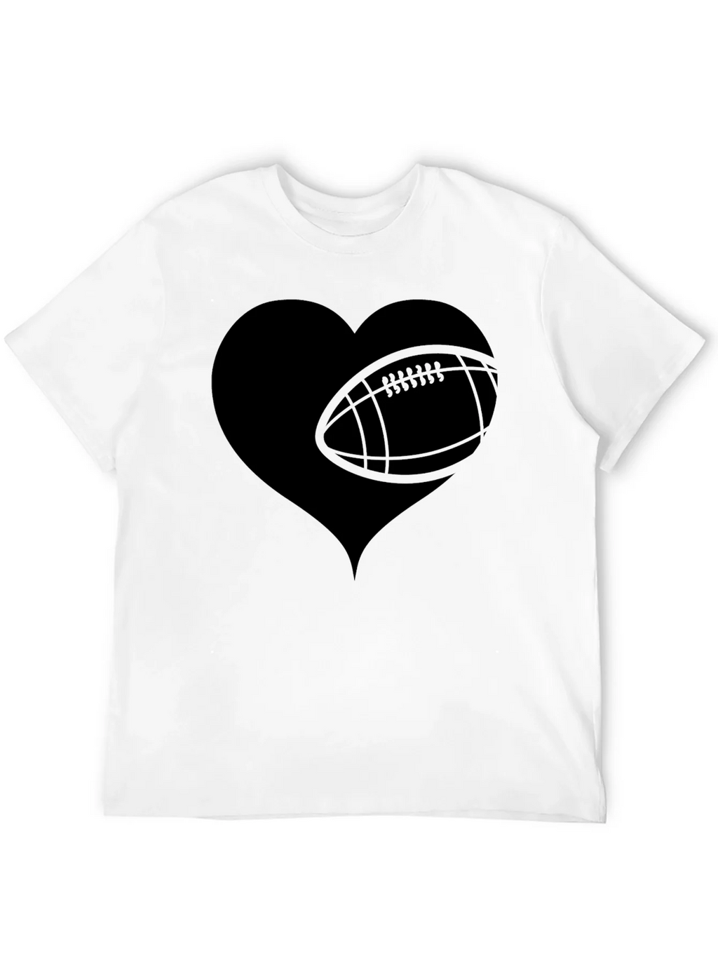 Football Heart T-Shirt - Game Day Tee product image 9