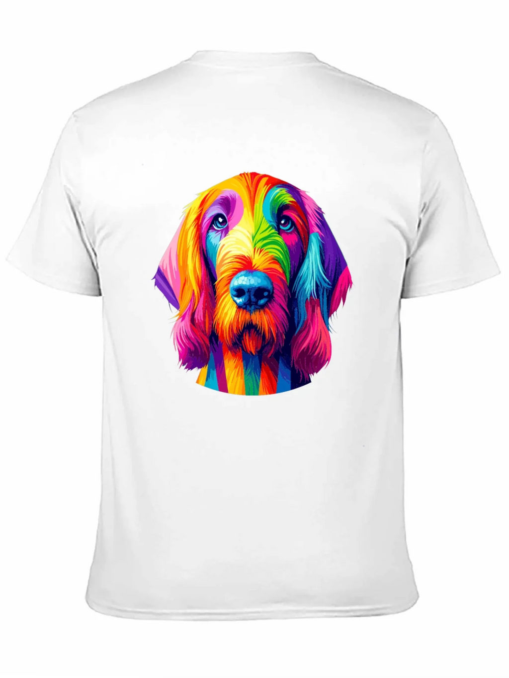 Rainbow Dog T-Shirt - Unique Colorful Graphic Tee product image 10