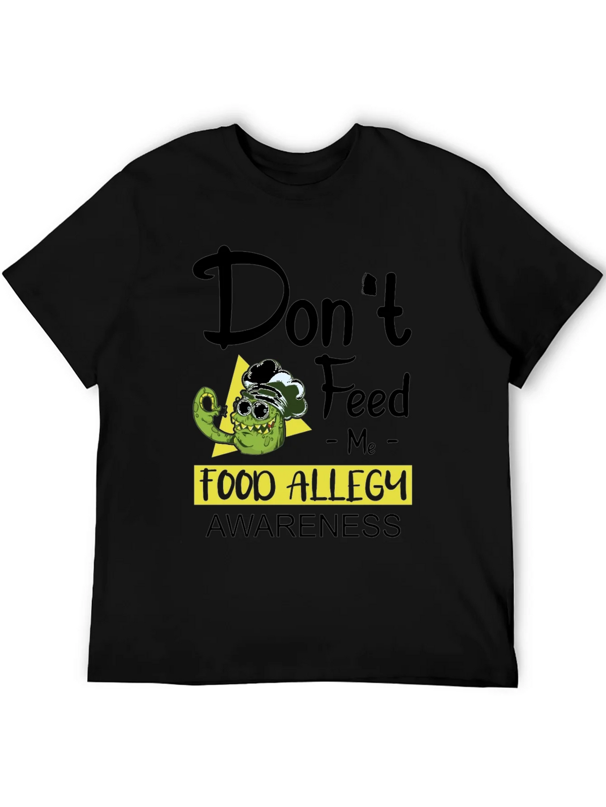 Food Allergy Awareness T-Shirt - Funny Pickle Chef product image 5
