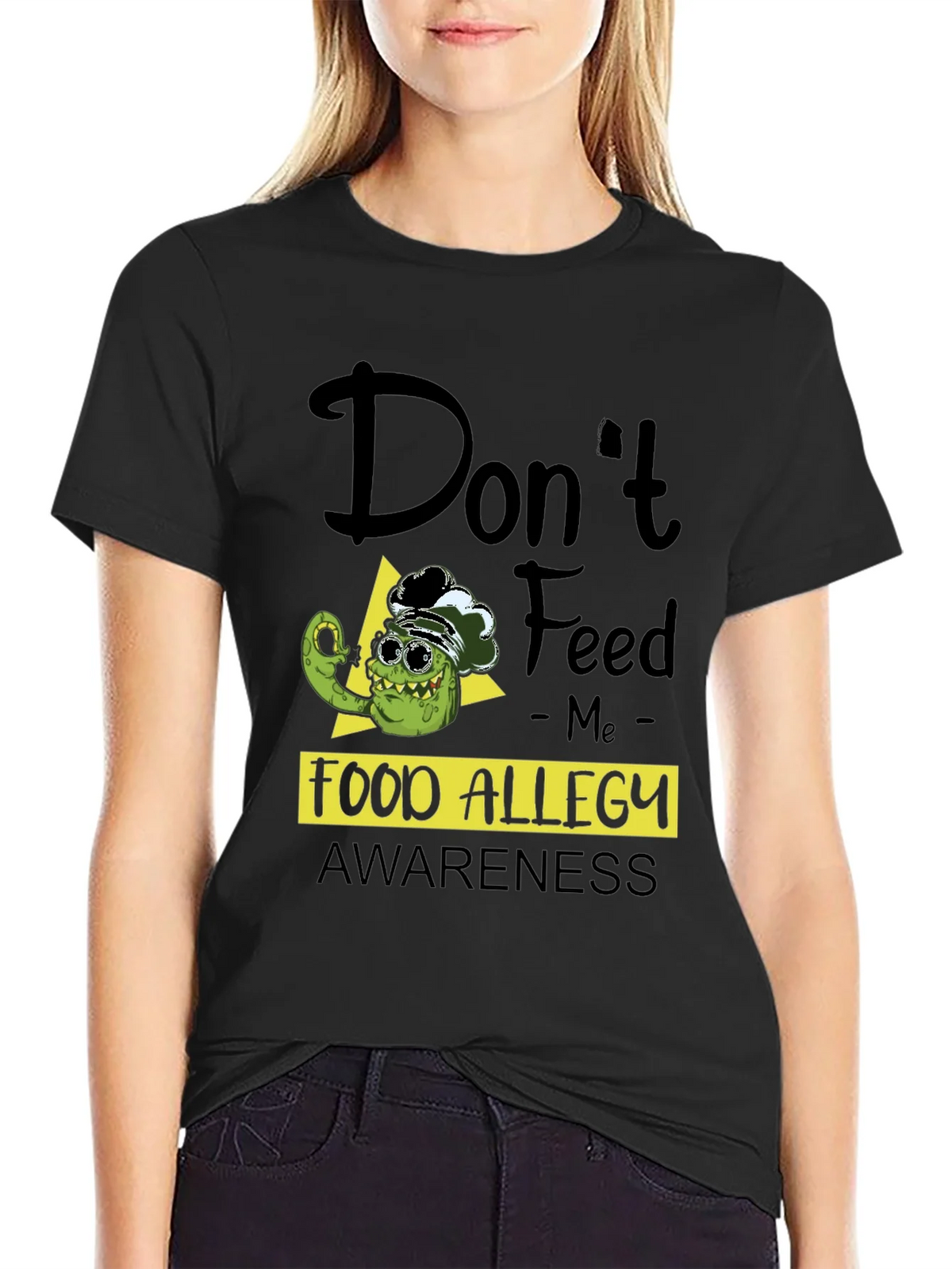 Food Allergy Awareness T-Shirt - Funny Pickle Chef product image 2