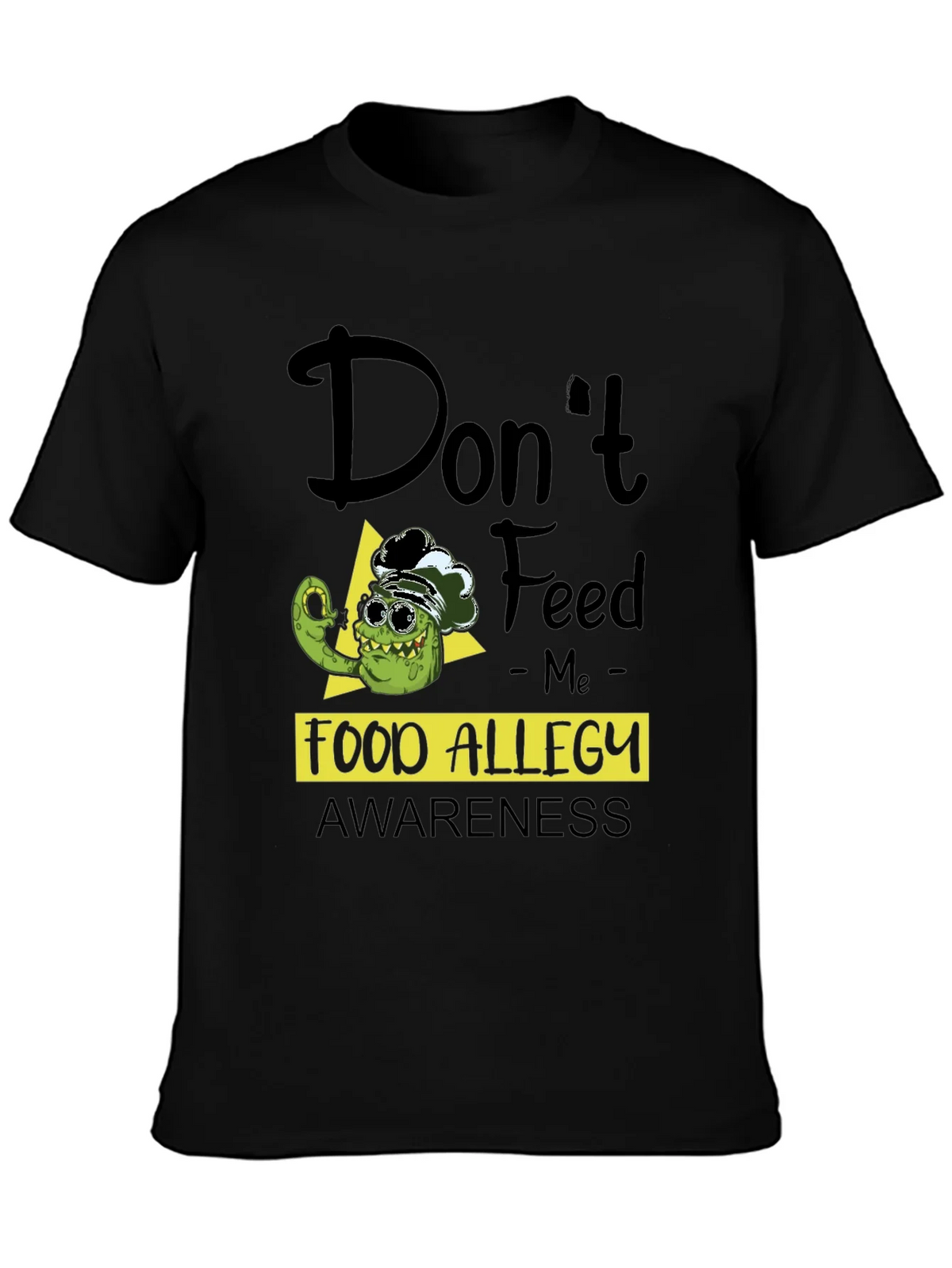 Food Allergy Awareness T-Shirt - Funny Pickle Chef product image 3