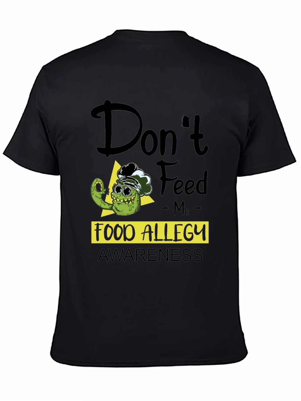 Food Allergy Awareness T-Shirt - Funny Pickle Chef product image 4