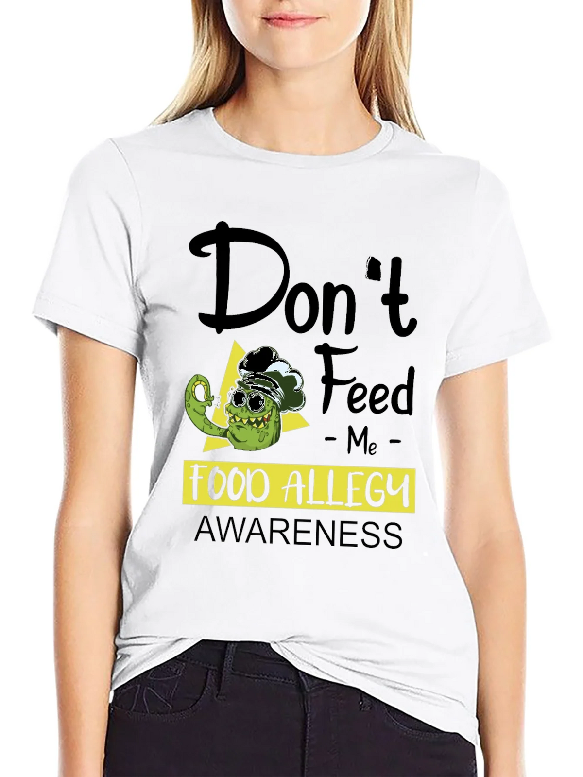 Food Allergy Awareness T-Shirt - Funny Pickle Chef product image 8