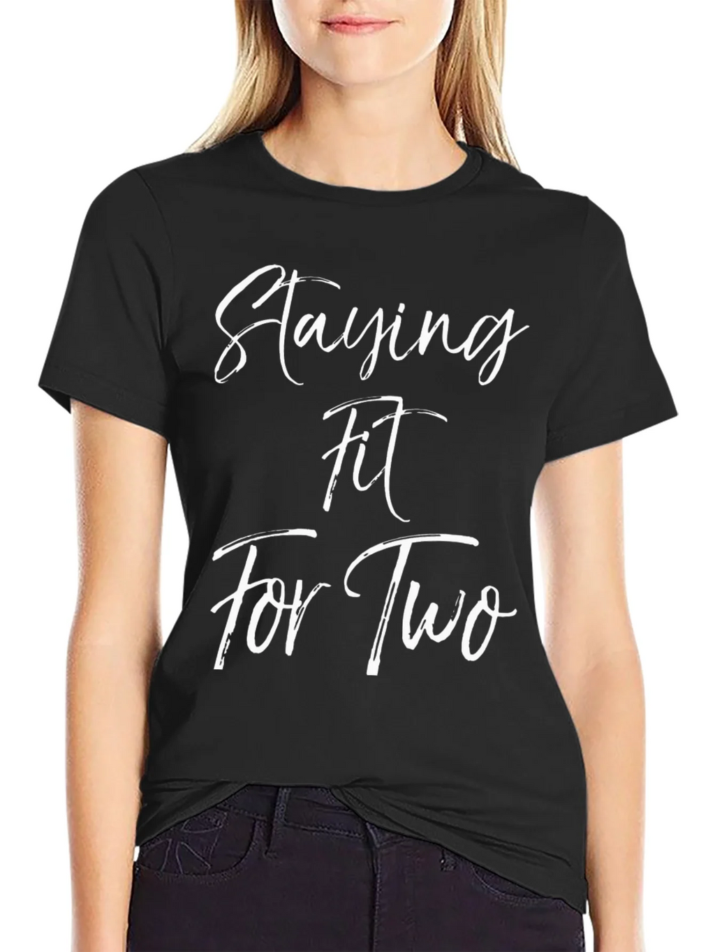 Staying Fit For Two T-Shirt product image 2
