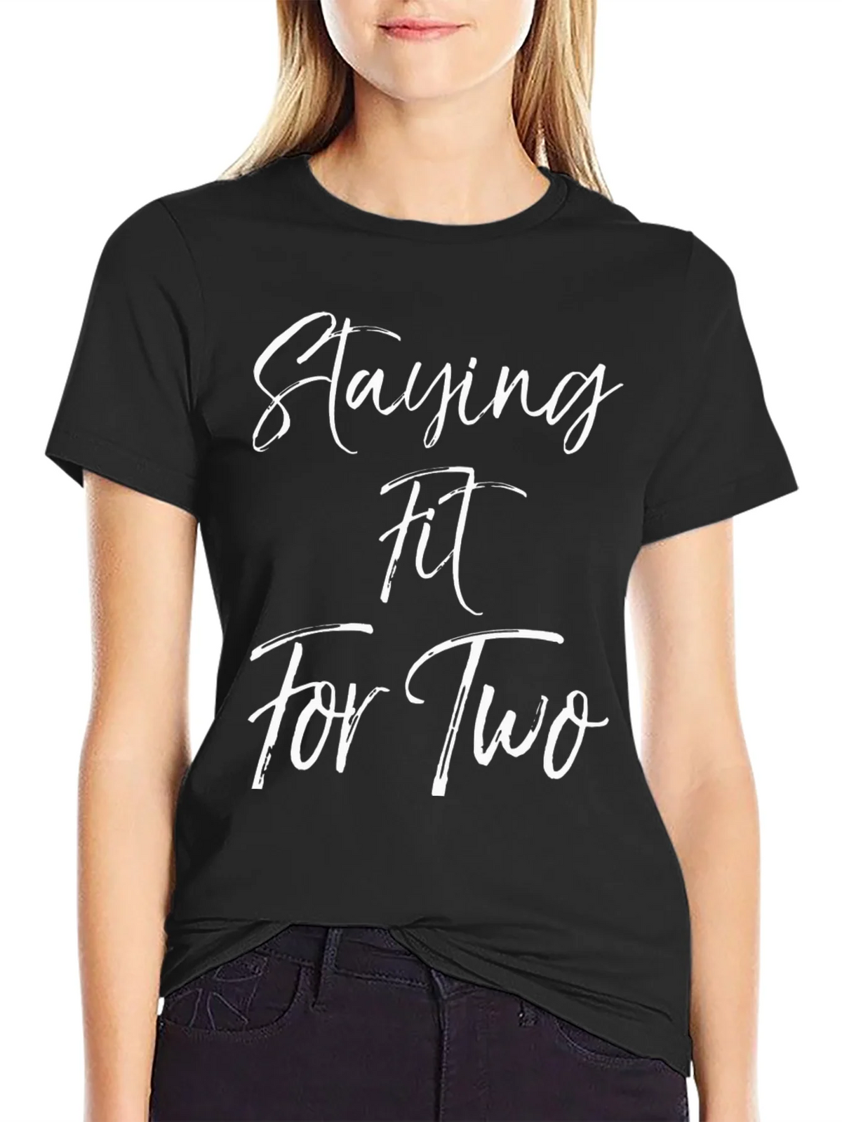 Staying Fit For Two T-Shirt product image 2