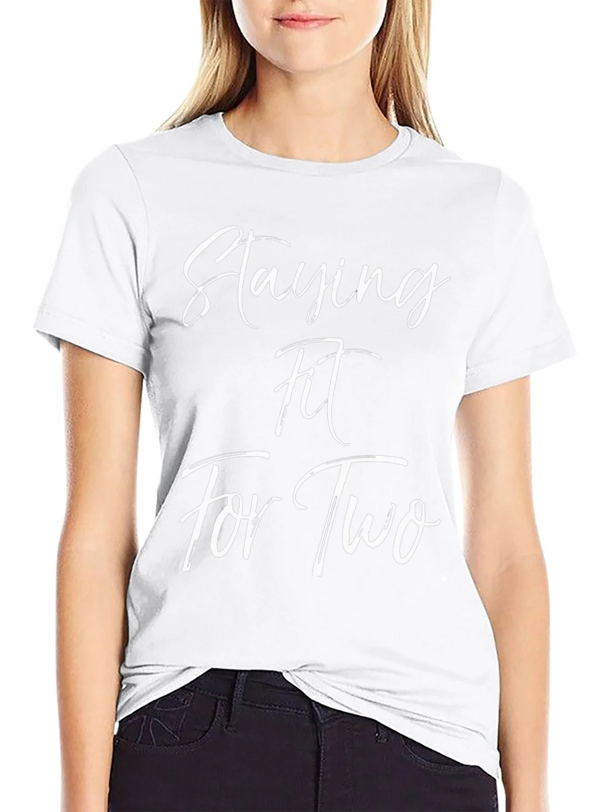 Staying Fit For Two T-Shirt product image 8
