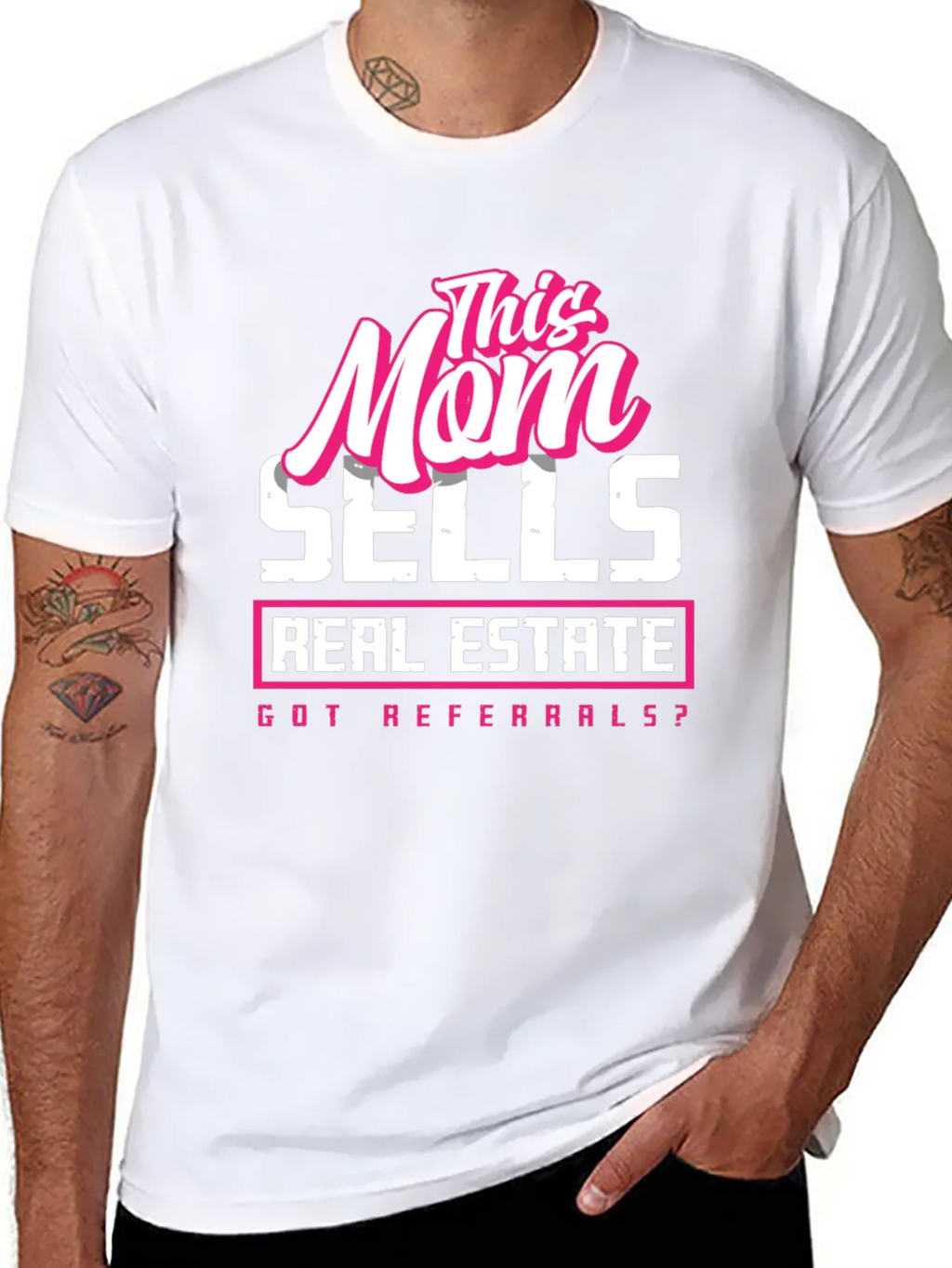 This Mom Sells Real Estate T-Shirt product image 7