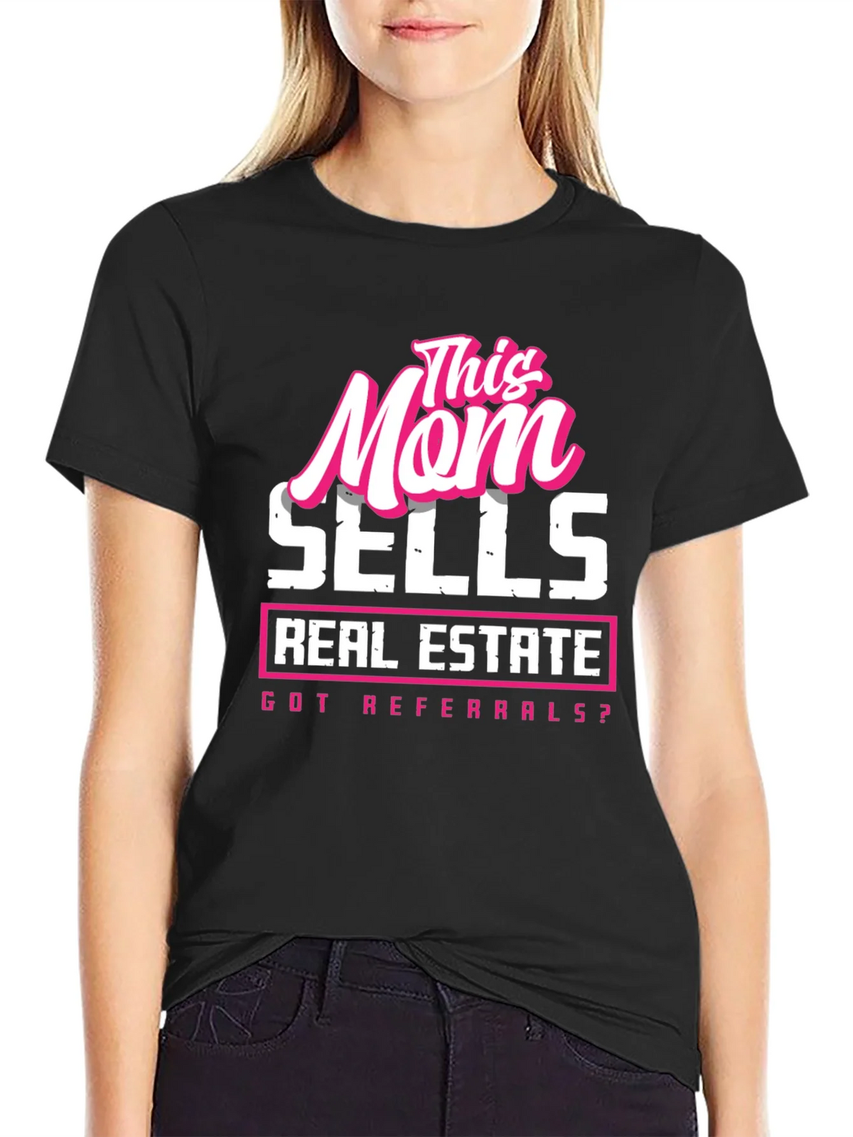 This Mom Sells Real Estate T-Shirt product image 2