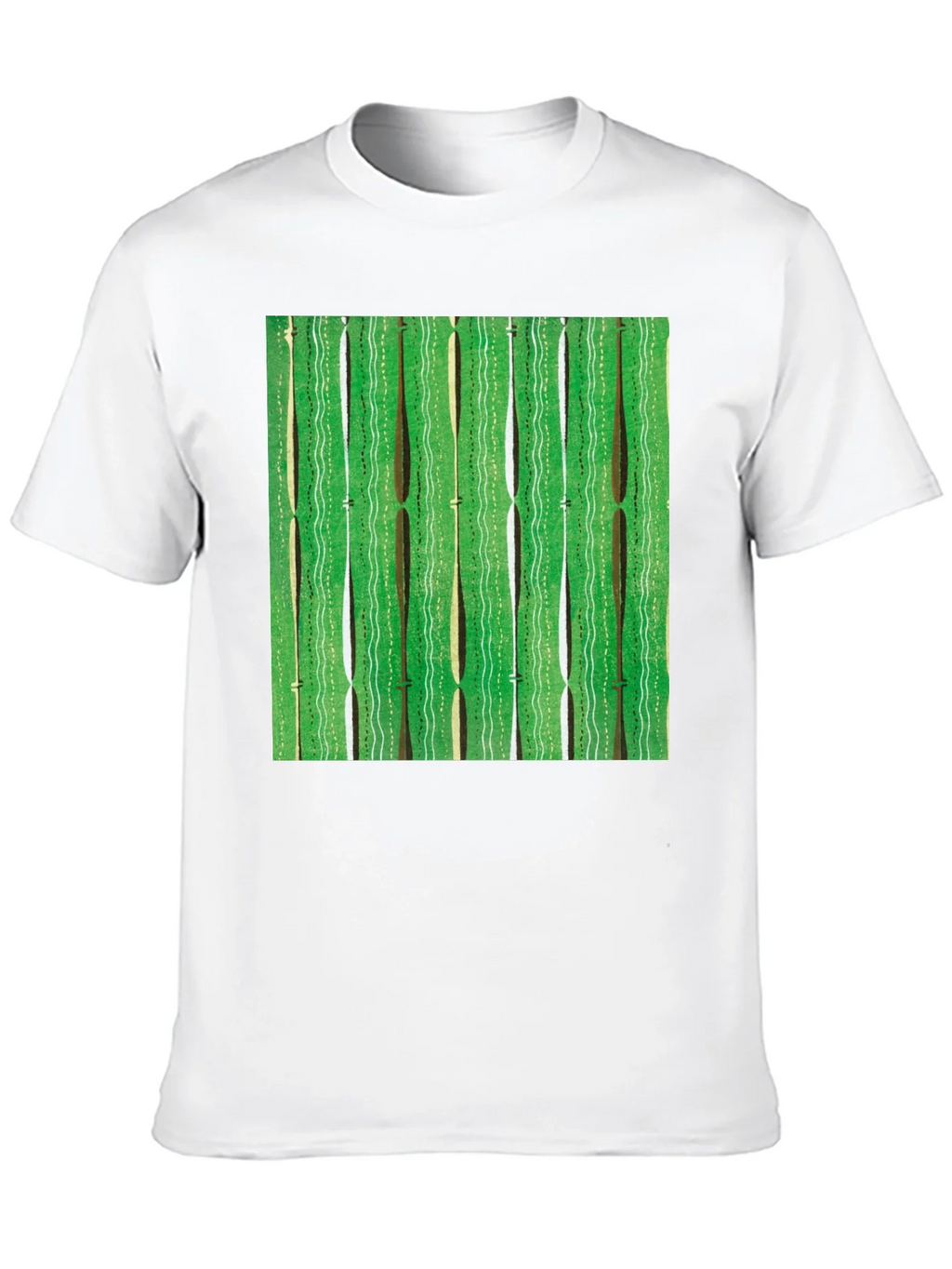 Green Retro Pattern Graphic Tee product image 8