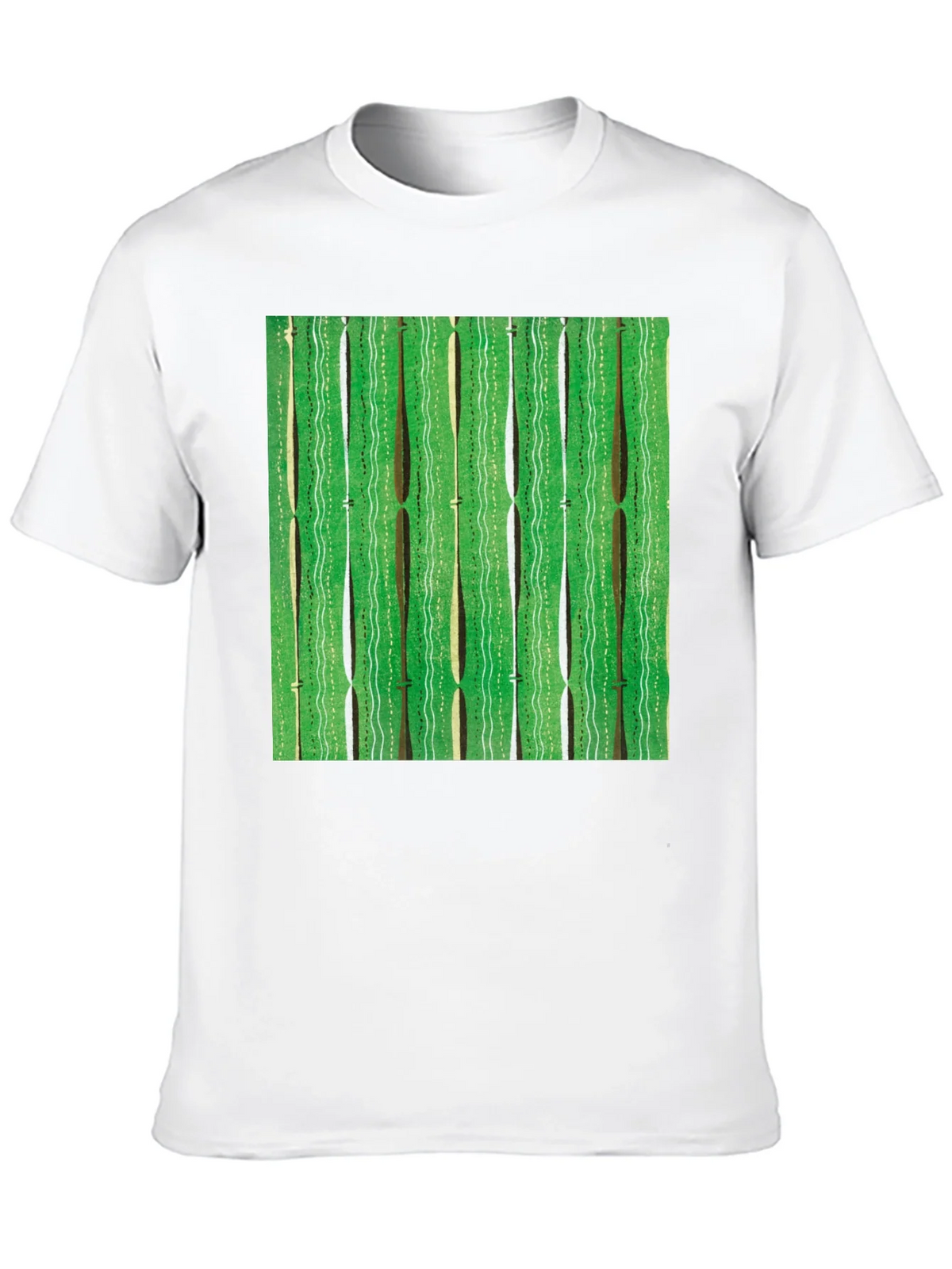Green Retro Pattern Graphic Tee product image 8