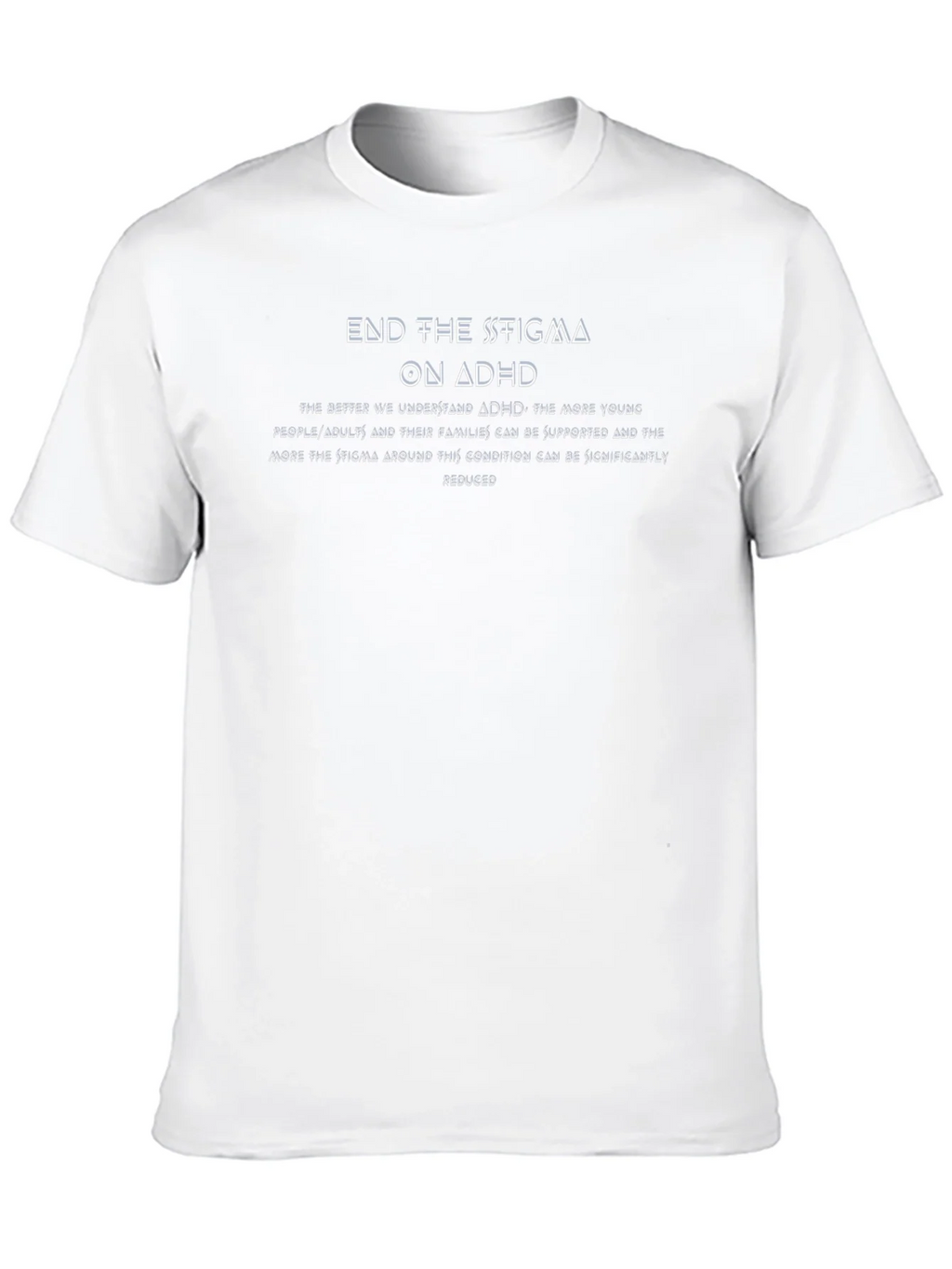 End the Stigma on ADHD Awareness Tee product image 9