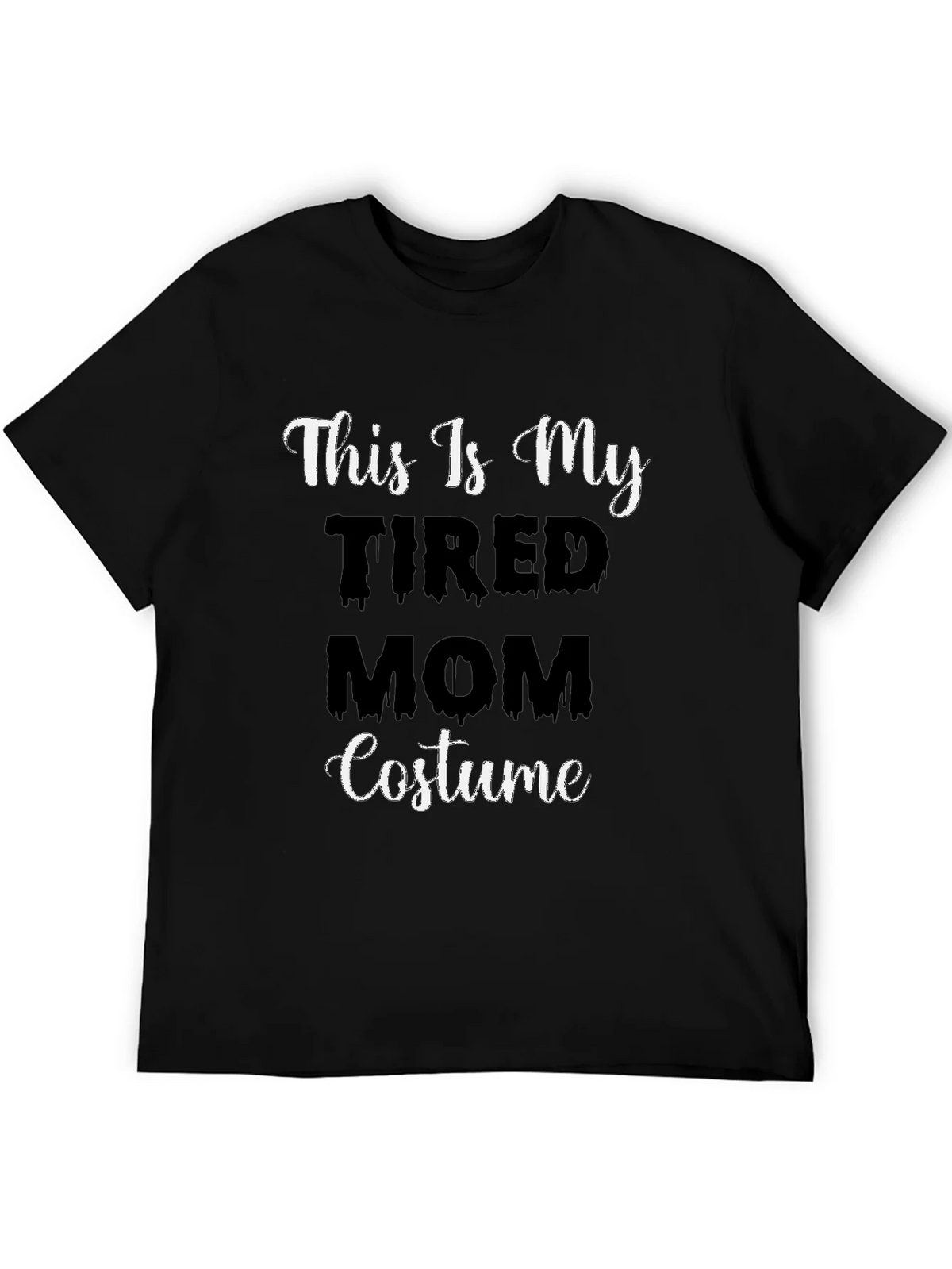 Tired Mom Costume T-Shirt - Halloween Tee product image 5