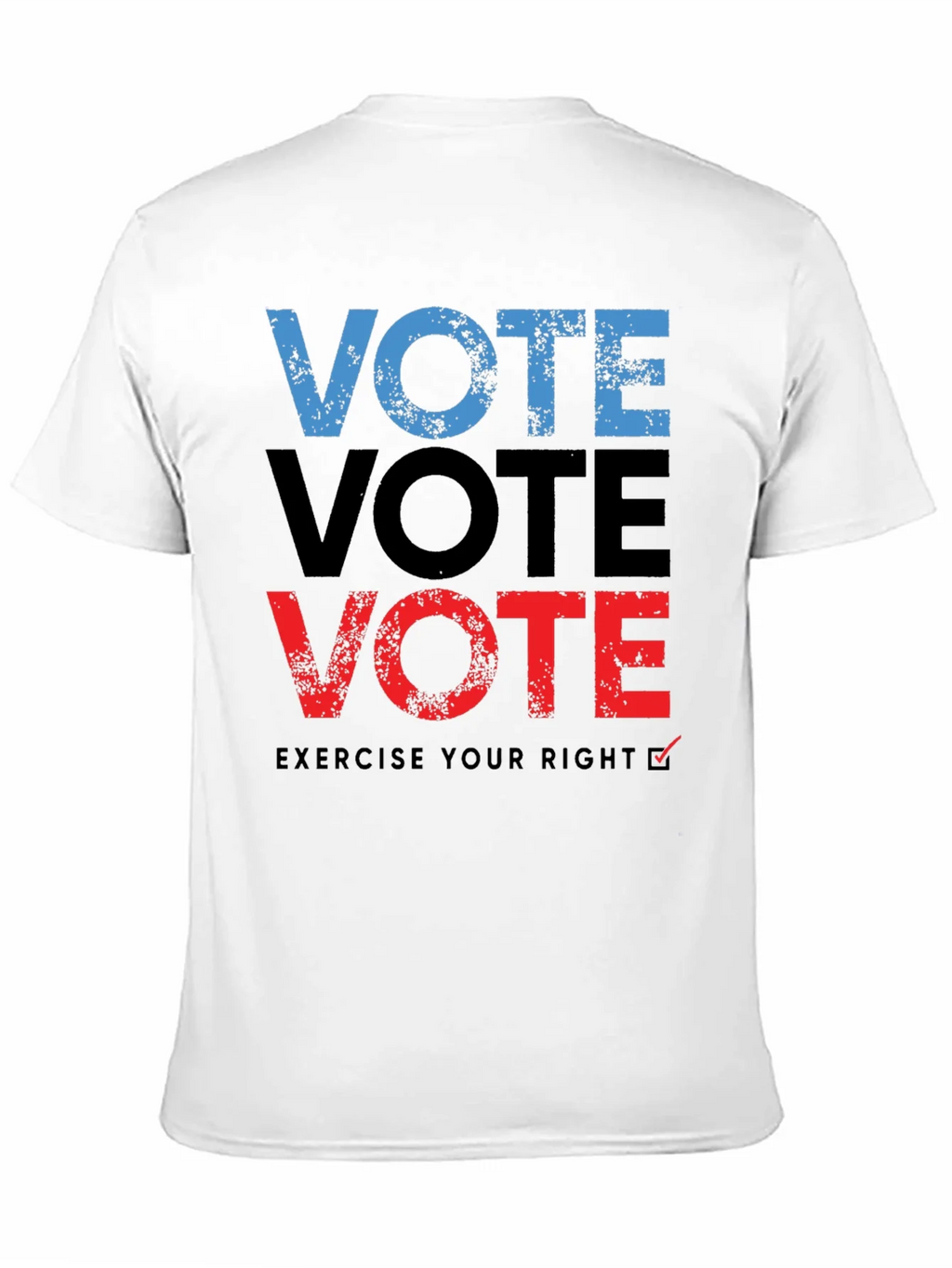 Vote T-Shirt: Exercise Your Right - Black product image 10