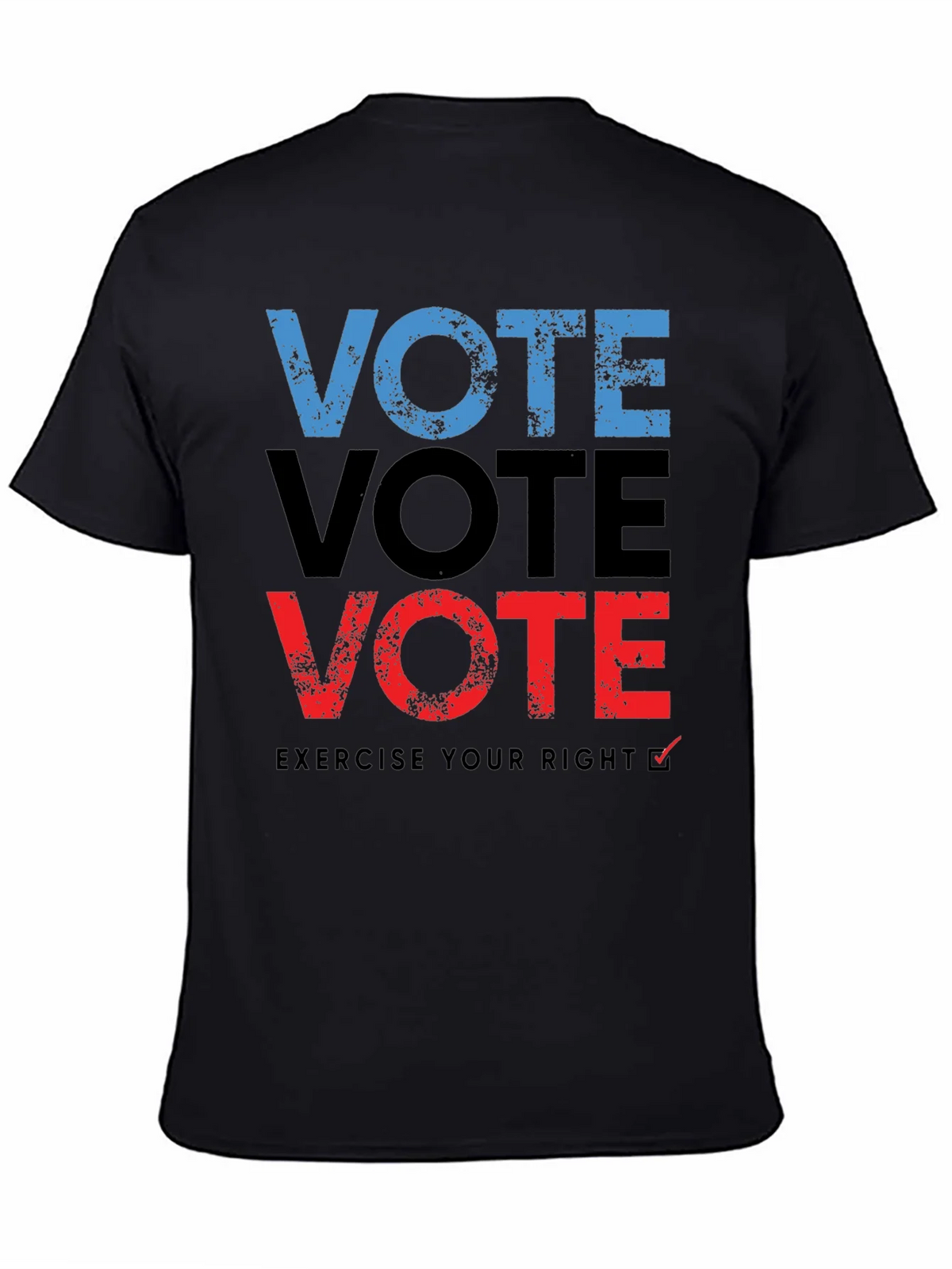 Vote T-Shirt: Exercise Your Right - Black product image 4