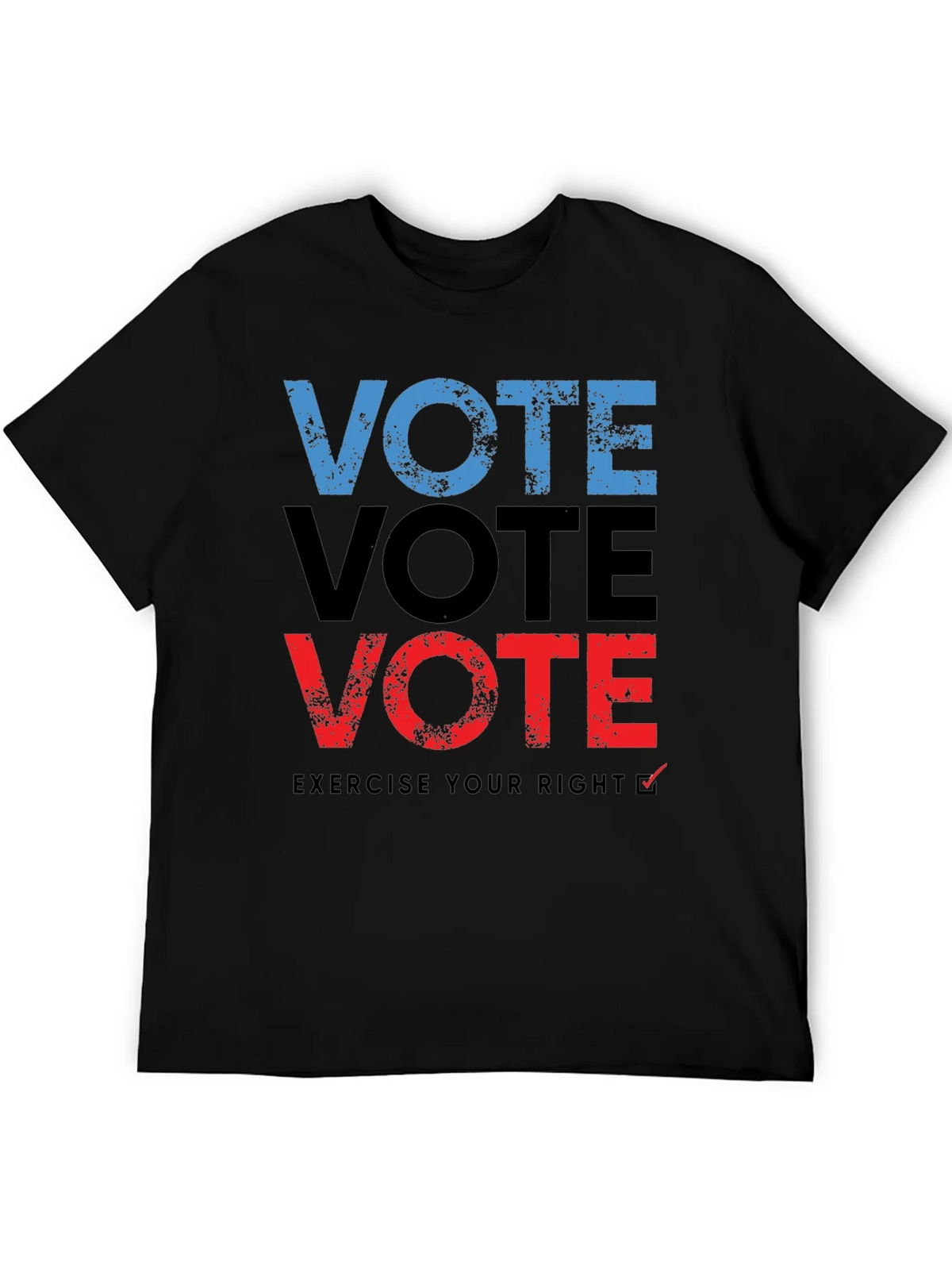 Vote T-Shirt: Exercise Your Right - Black product image 5