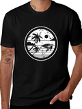 Turtle Palm Graphic T-Shirt product image 1