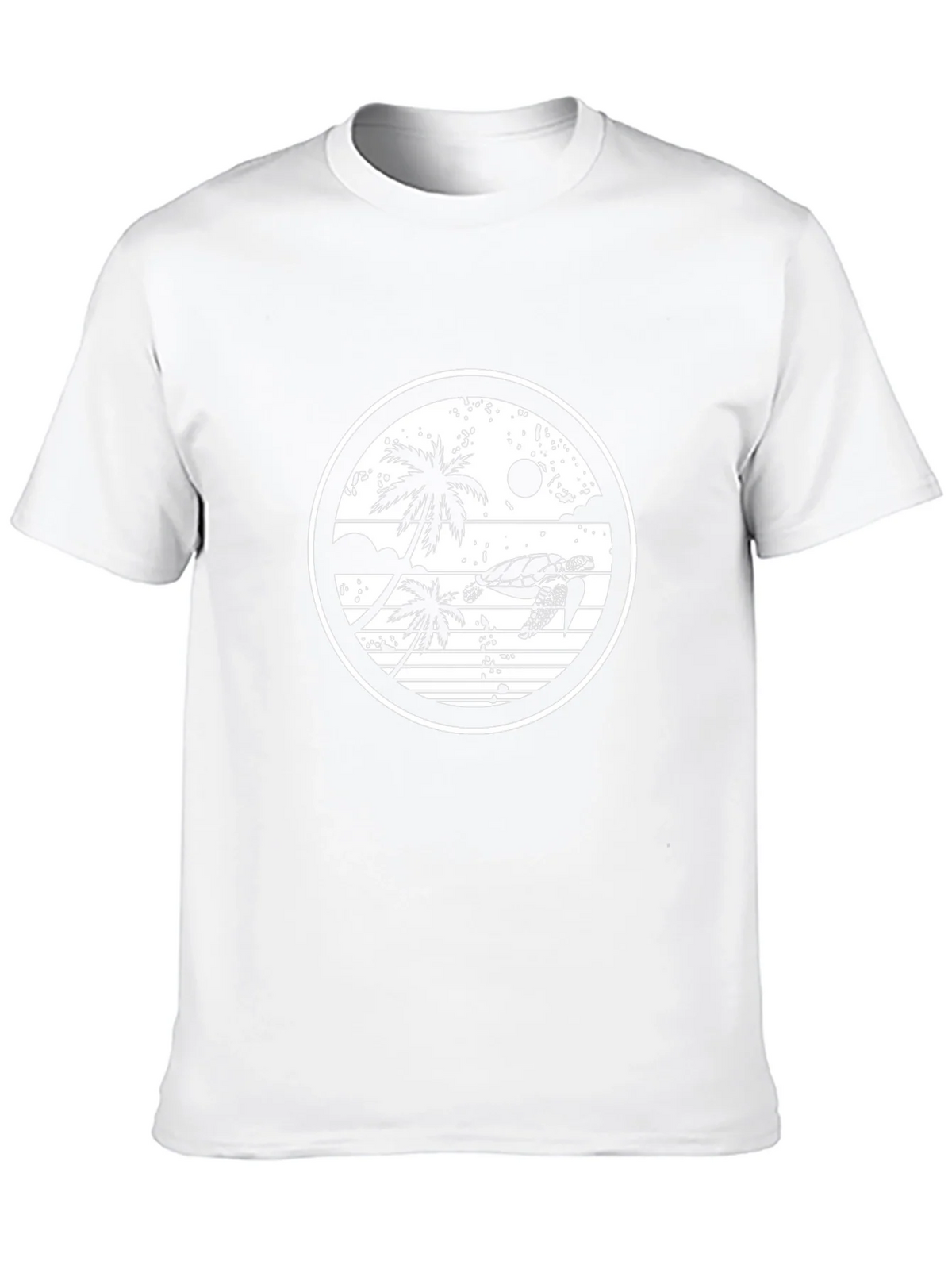Turtle Palm Graphic T-Shirt product image 9