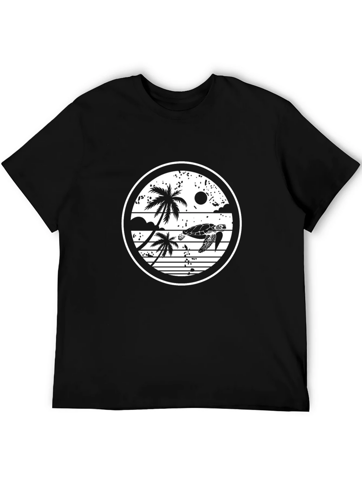 Turtle Palm Graphic T-Shirt product image 5