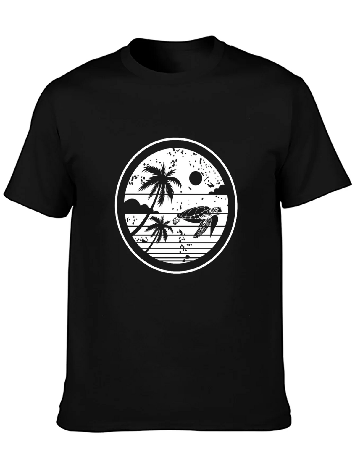 Turtle Palm Graphic T-Shirt product image 3
