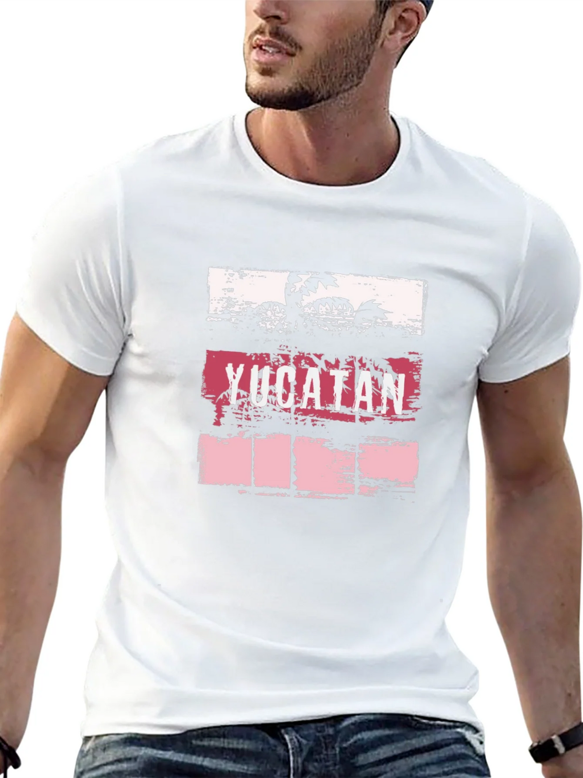 Yucatan Palm Tree Graphic T-Shirt product image 8