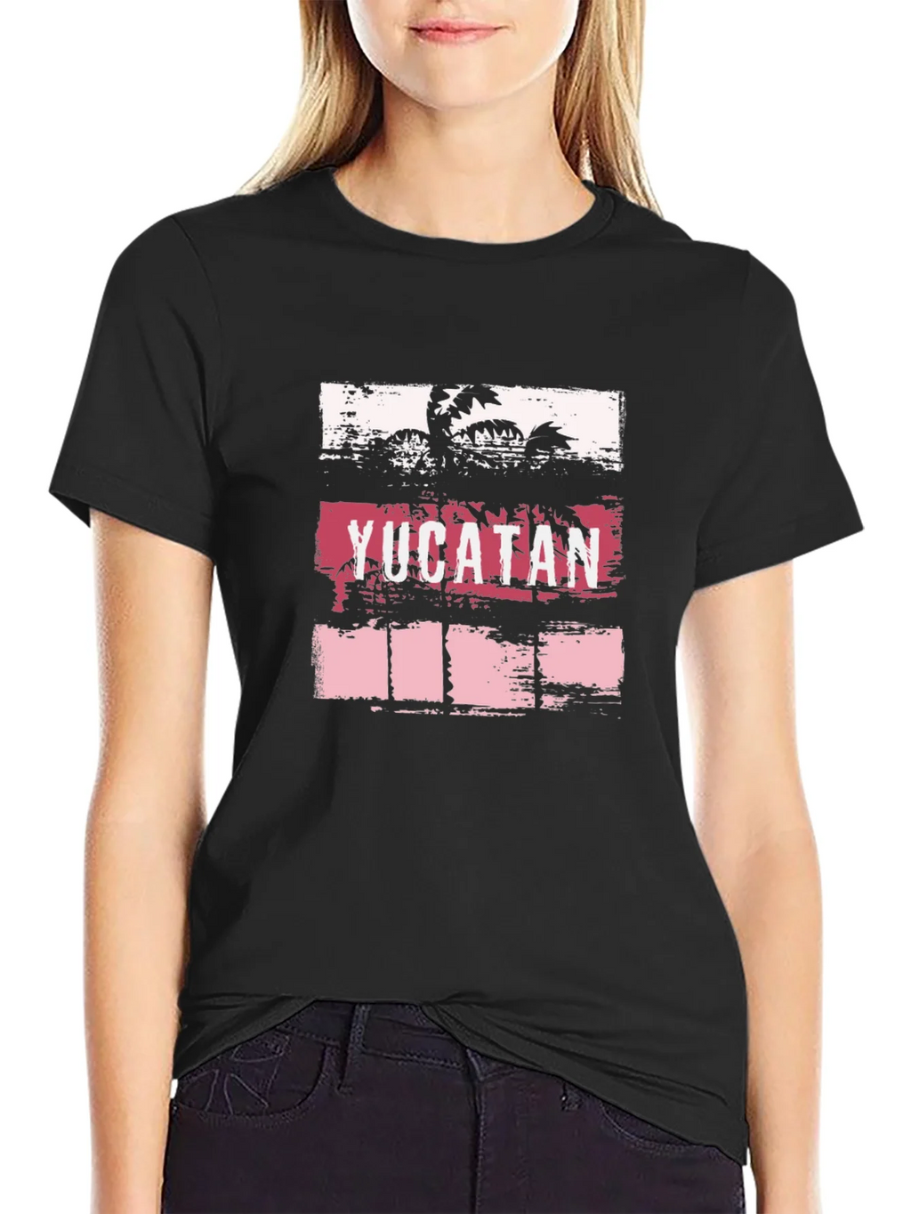 Yucatan Palm Tree Graphic T-Shirt product image 1