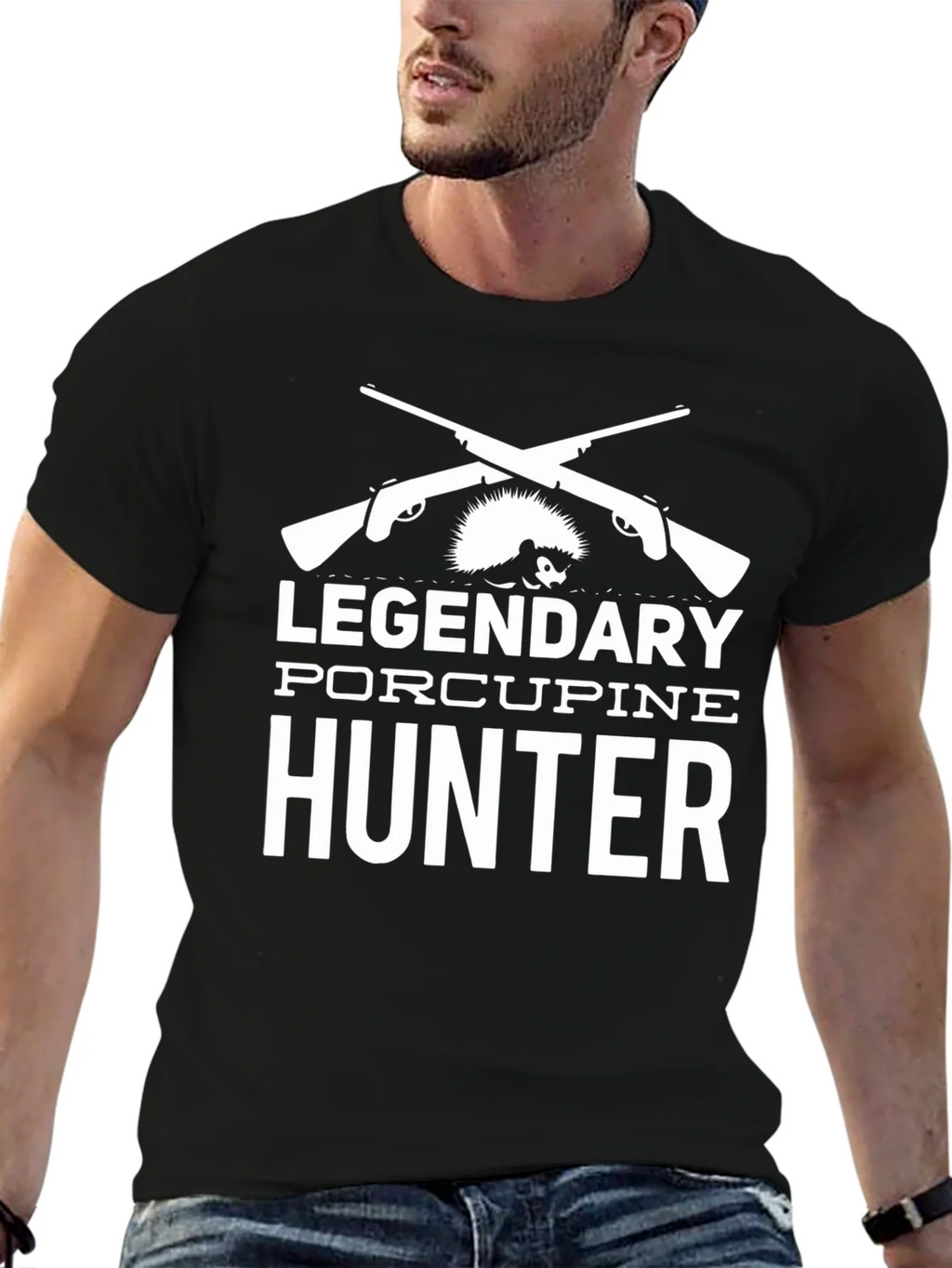 Legendary Porcupine Hunter Graphic Tee product image 6