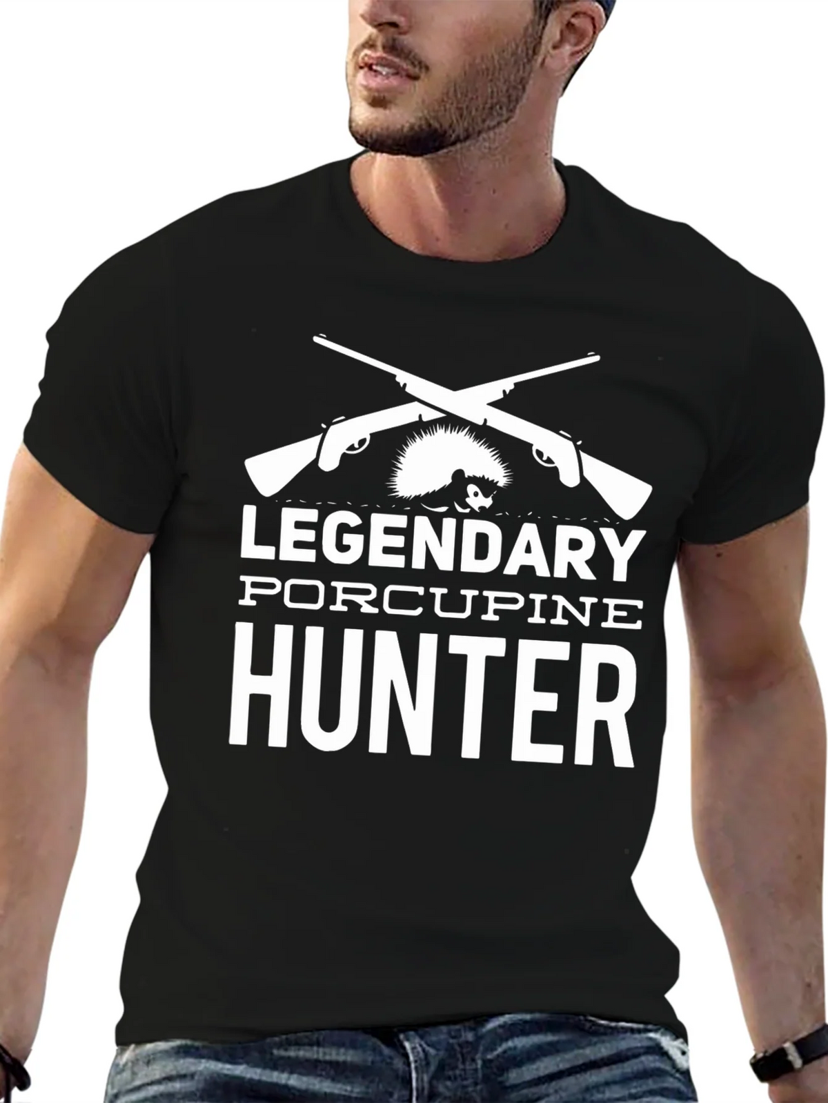 Legendary Porcupine Hunter Graphic Tee product image 6