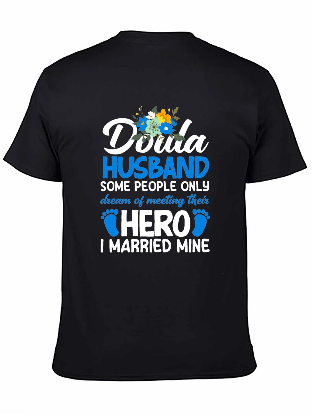 Doula Husband Hero T-Shirt product image 4