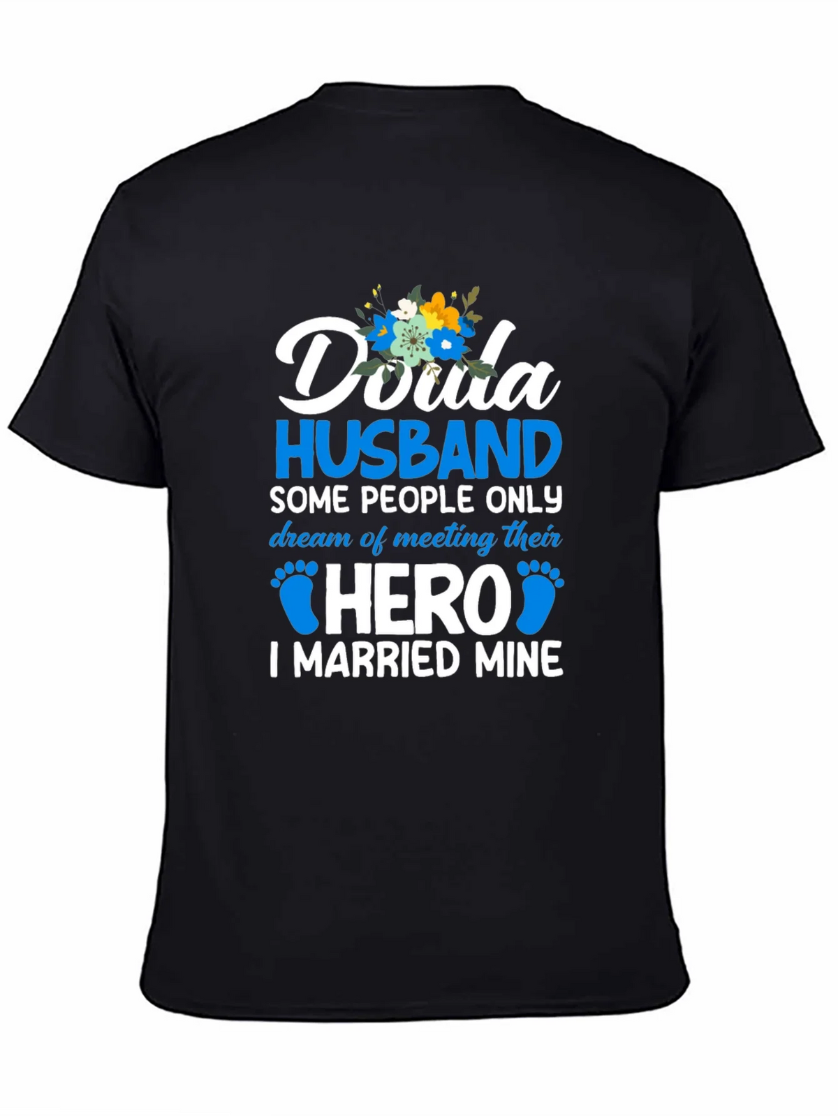 Doula Husband Hero T-Shirt product image 4