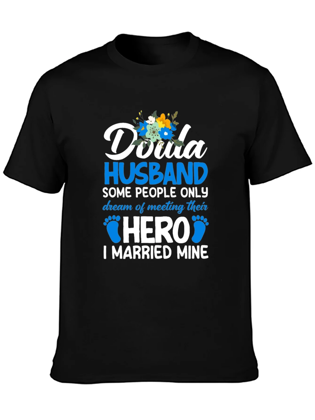 Doula Husband Hero T-Shirt product image 3