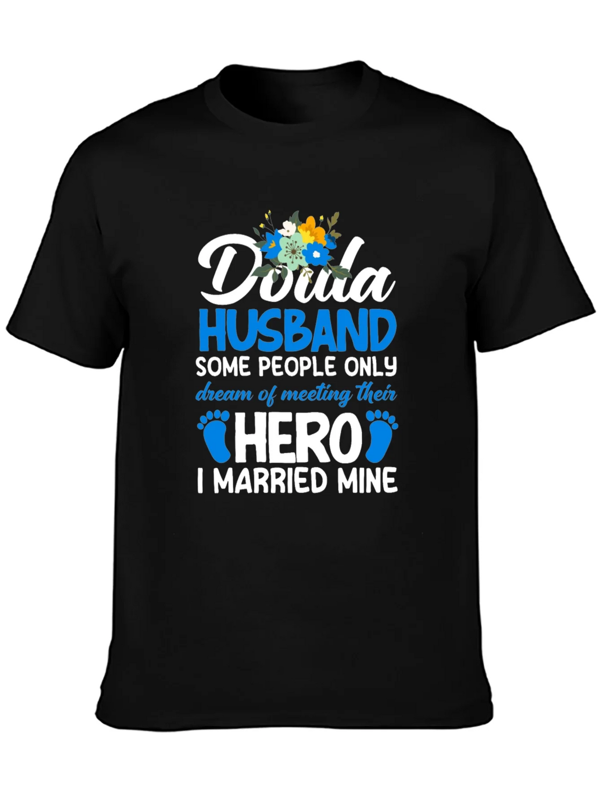 Doula Husband Hero T-Shirt product image 3