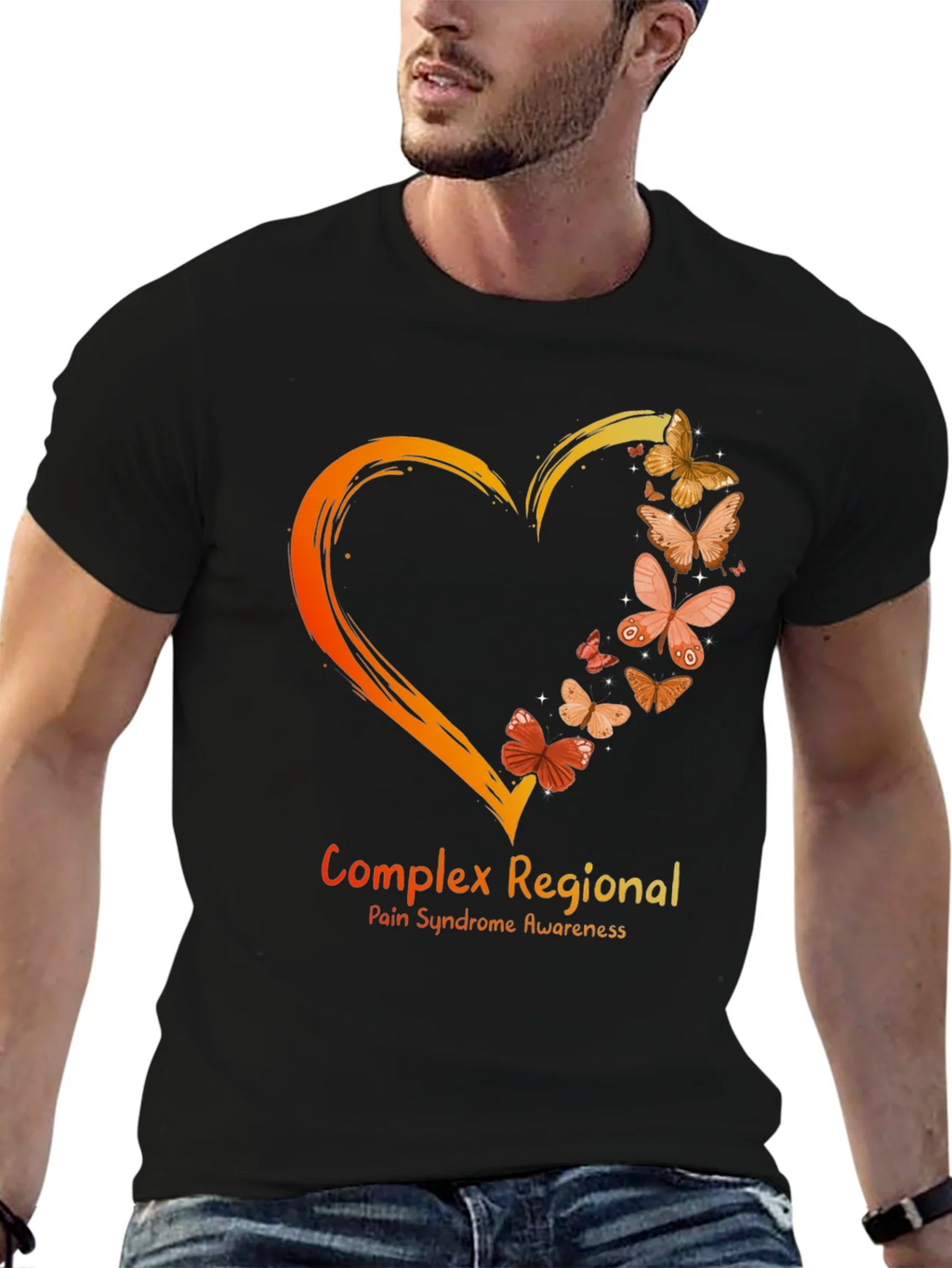 Complex Regional Pain Awareness T-Shirt product image 5