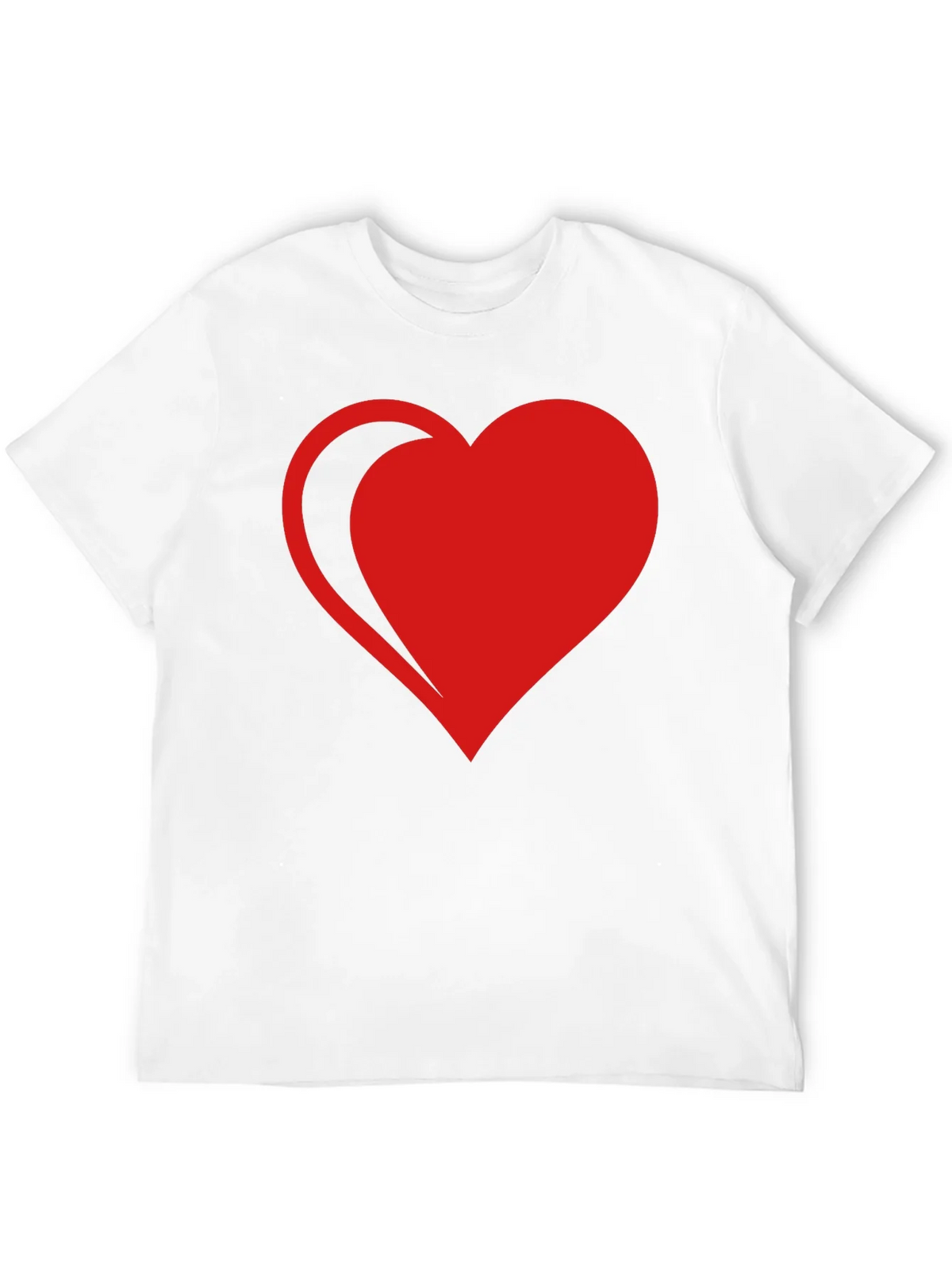 Red Heart Graphic Black T-Shirt product image 11