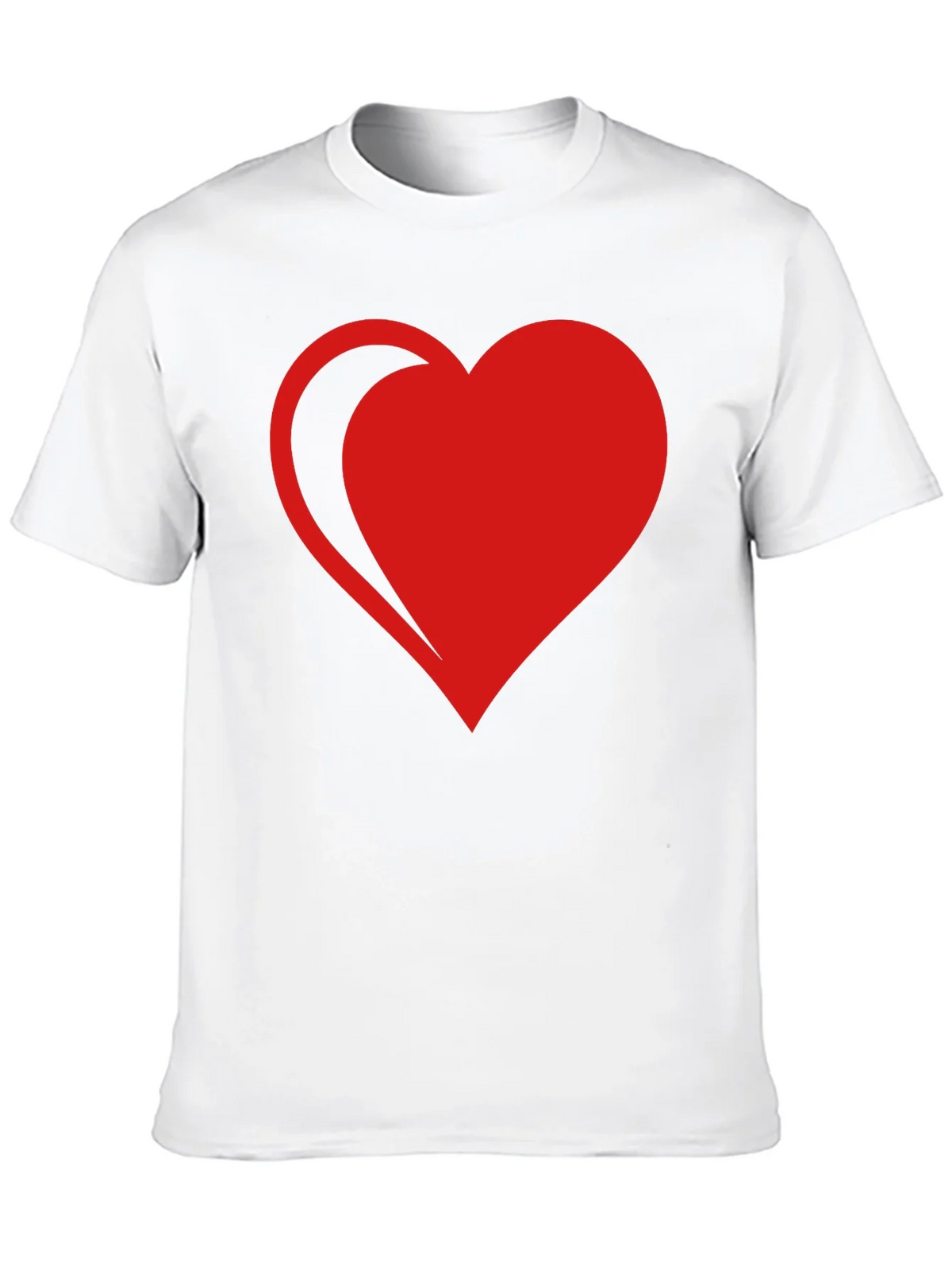 Red Heart Graphic Black T-Shirt product image 9