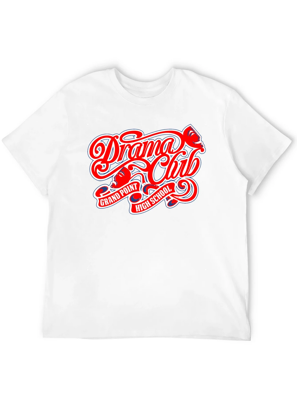 Drama Club High School Black T-Shirt product image 11