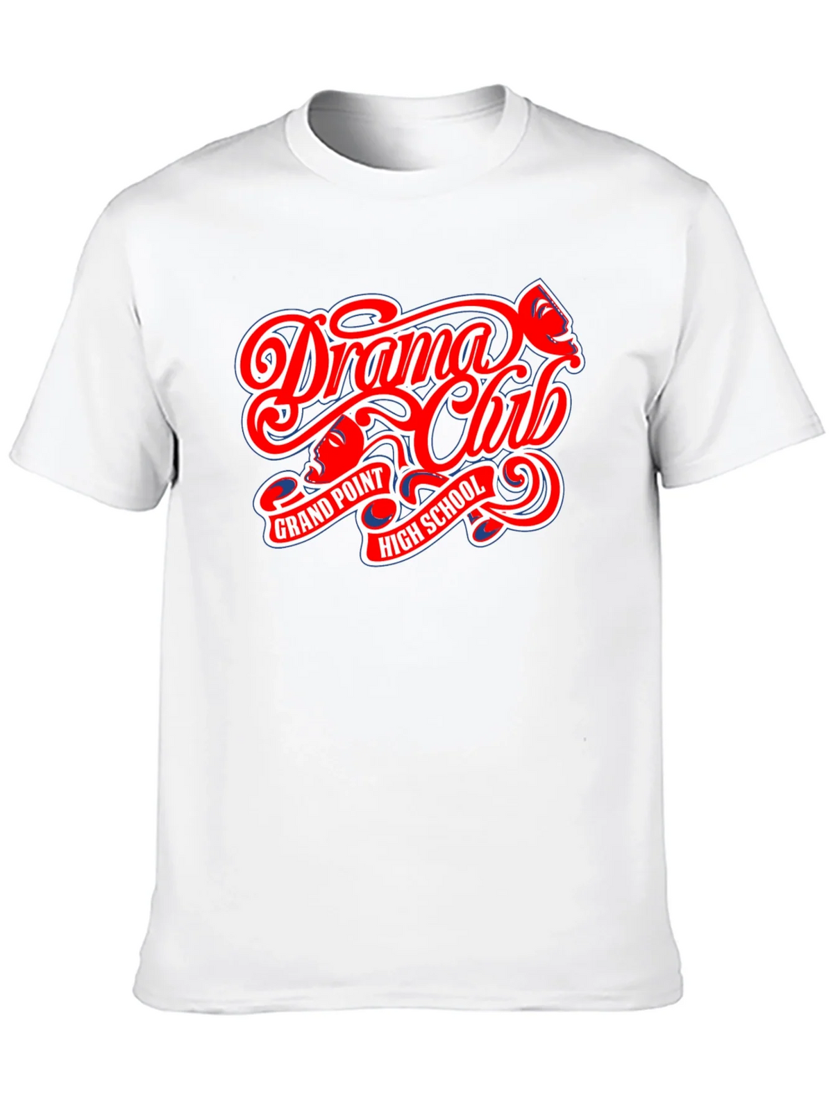 Drama Club High School Black T-Shirt product image 9