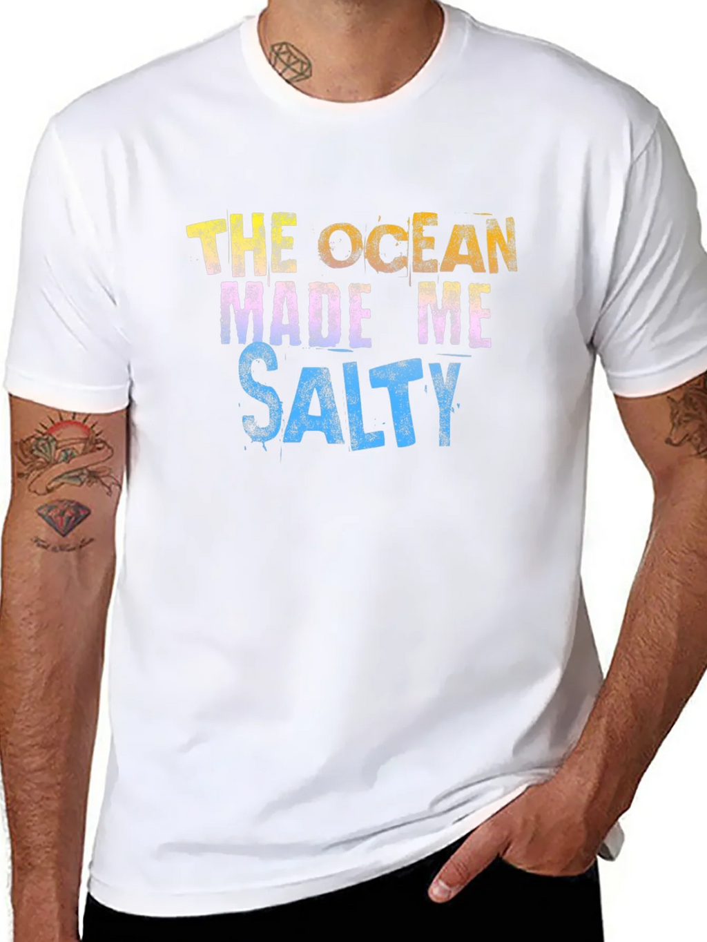 Ocean Made Me Salty T-Shirt product image 7