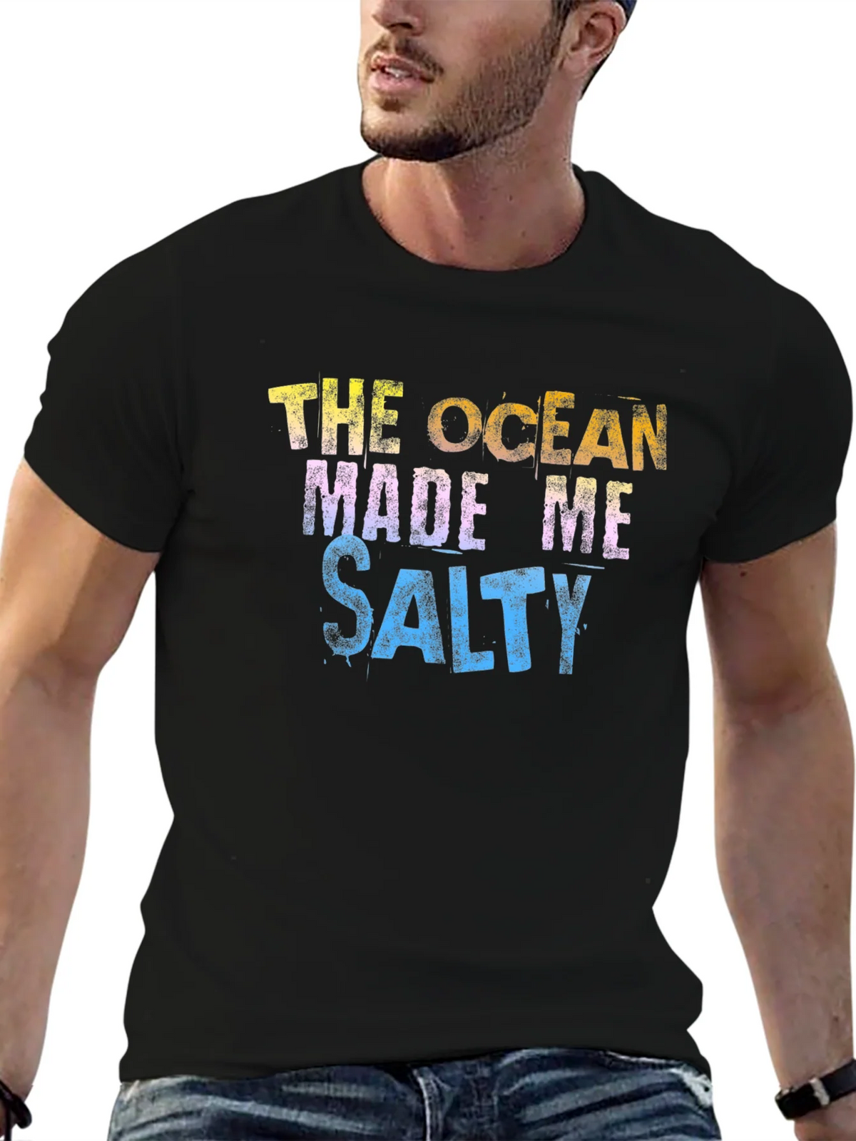 Ocean Made Me Salty T-Shirt product image 6