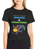 Winter & Coasters T-Shirt - Theme Park Apparel product image 1